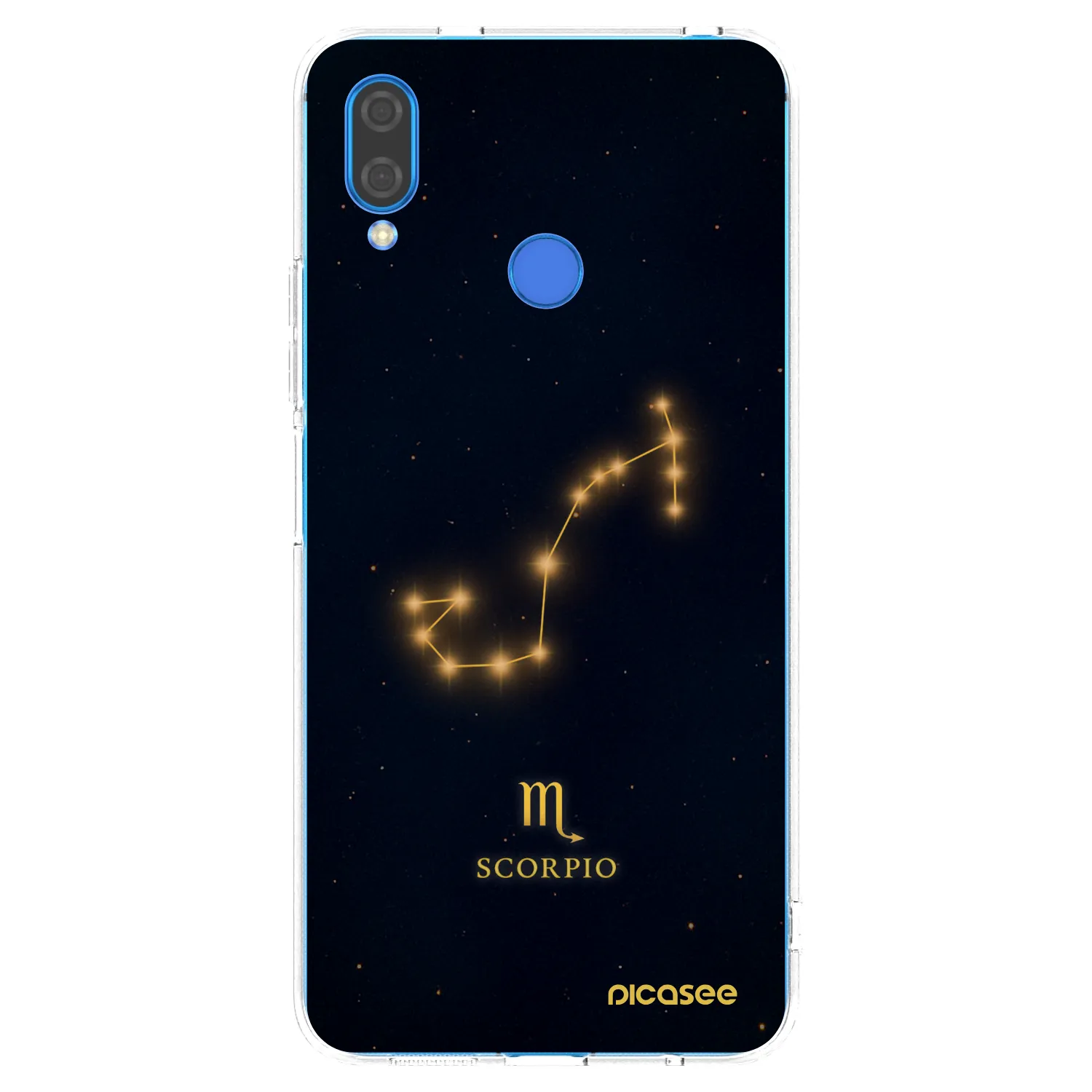 Picasee silikónový prehľadný obal pre Huawei Nova 3 - SCORPIO