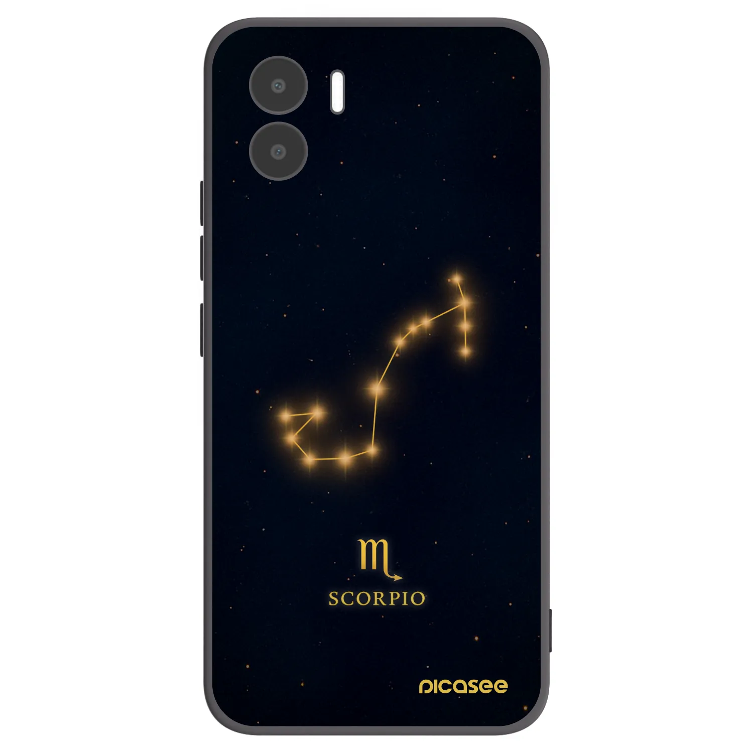 Picasee silikónový čierny obal pre Xiaomi Redmi A2 - SCORPIO