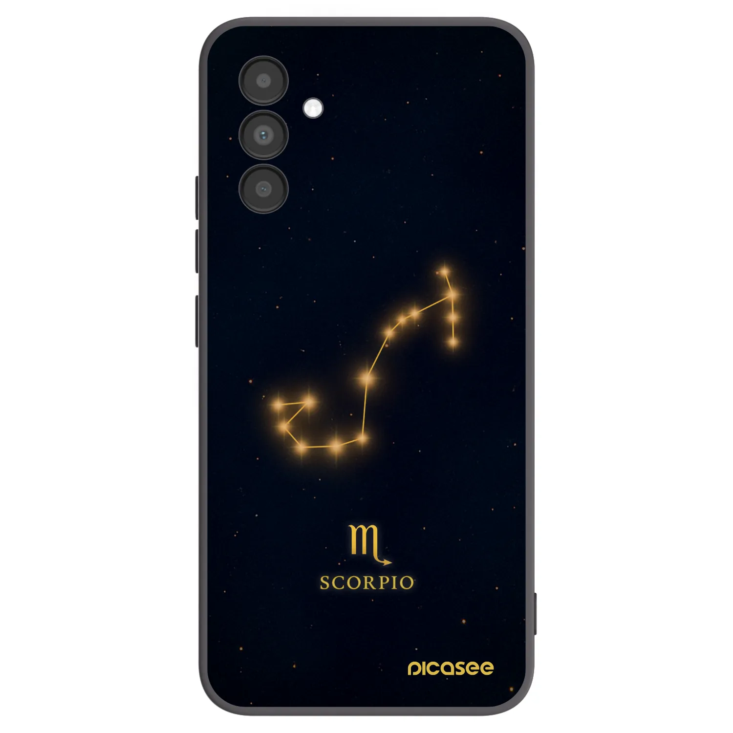 Picasee silikónový čierny obal pre Samsung Galaxy A04s A047F - SCORPIO