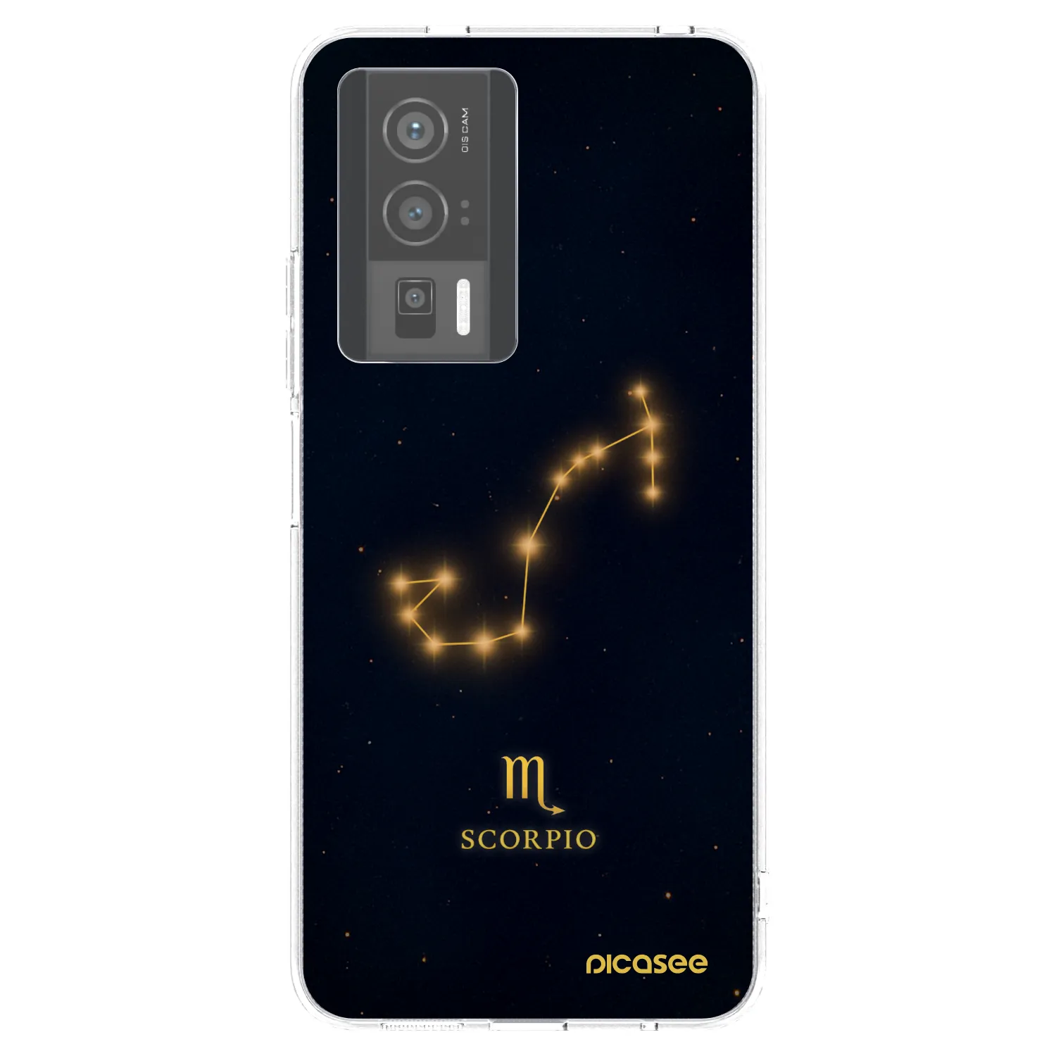 Picasee silikónový prehľadný obal pre Xiaomi Poco F5 Pro 5G - SCORPIO