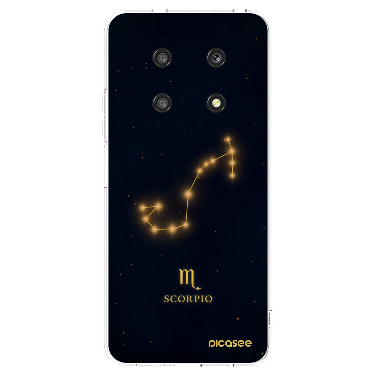 Picasee silikónový prehľadný obal pre Honor Magic4 Lite 5G - SCORPIO