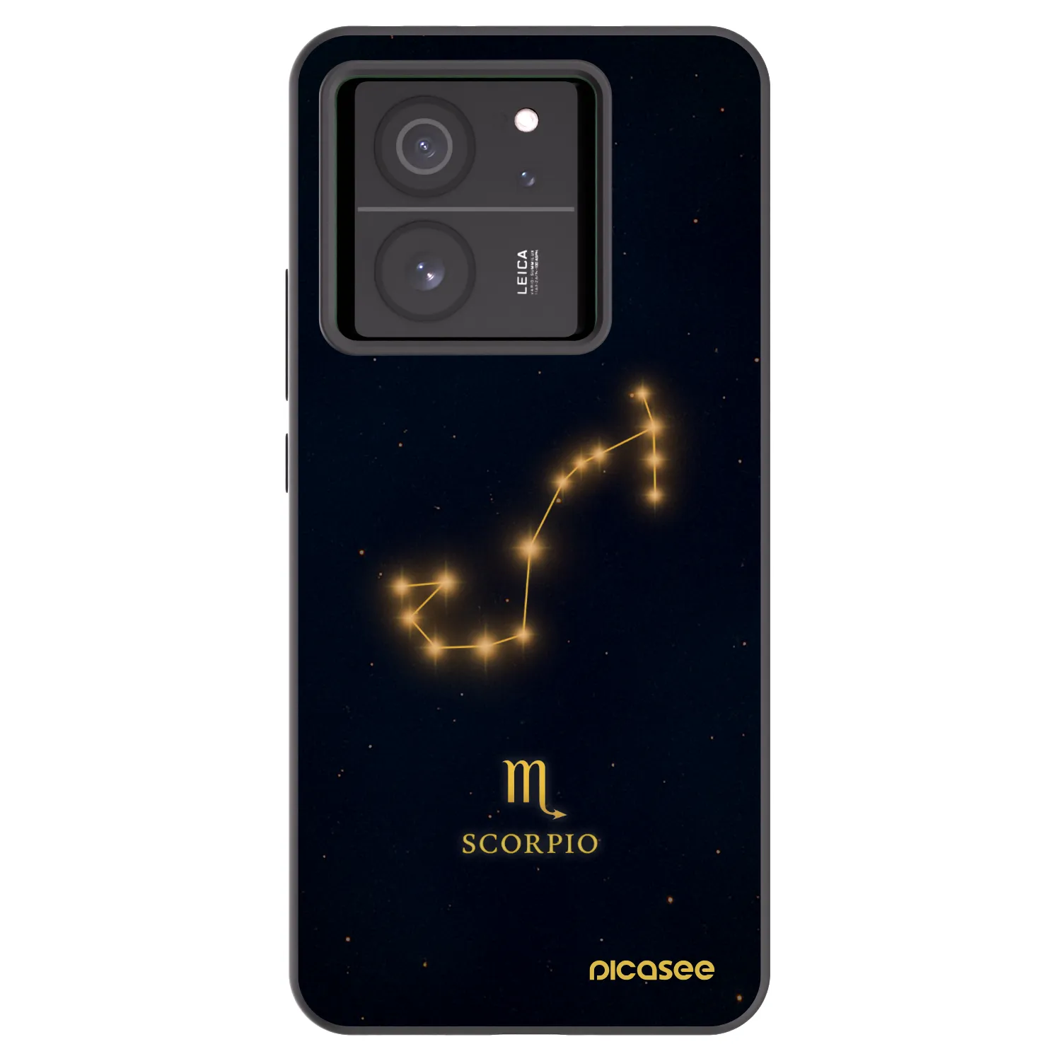 Picasee silikónový čierny obal pre Xiaomi 13T - SCORPIO