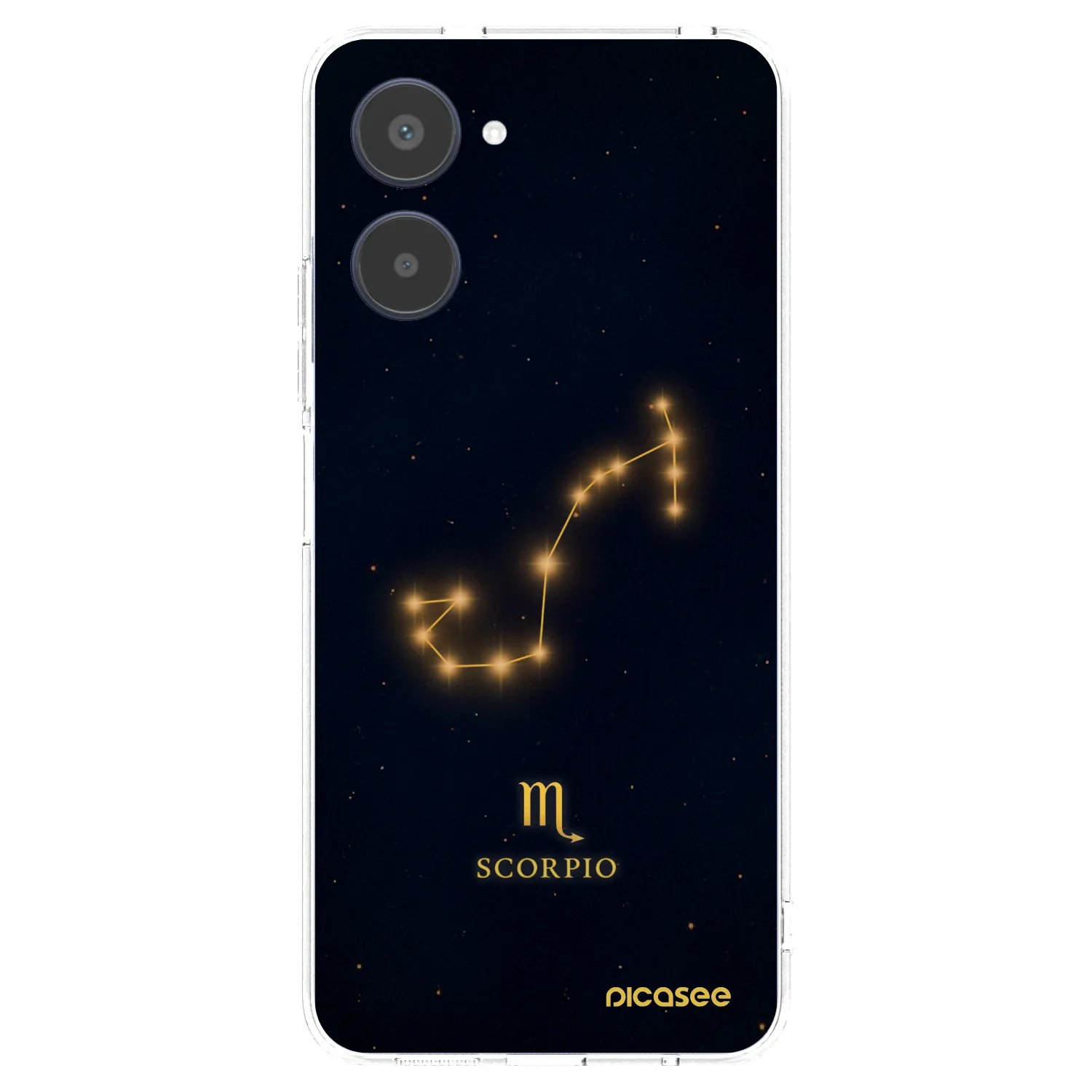 Picasee silikónový prehľadný obal pre Realme 10 4G - SCORPIO