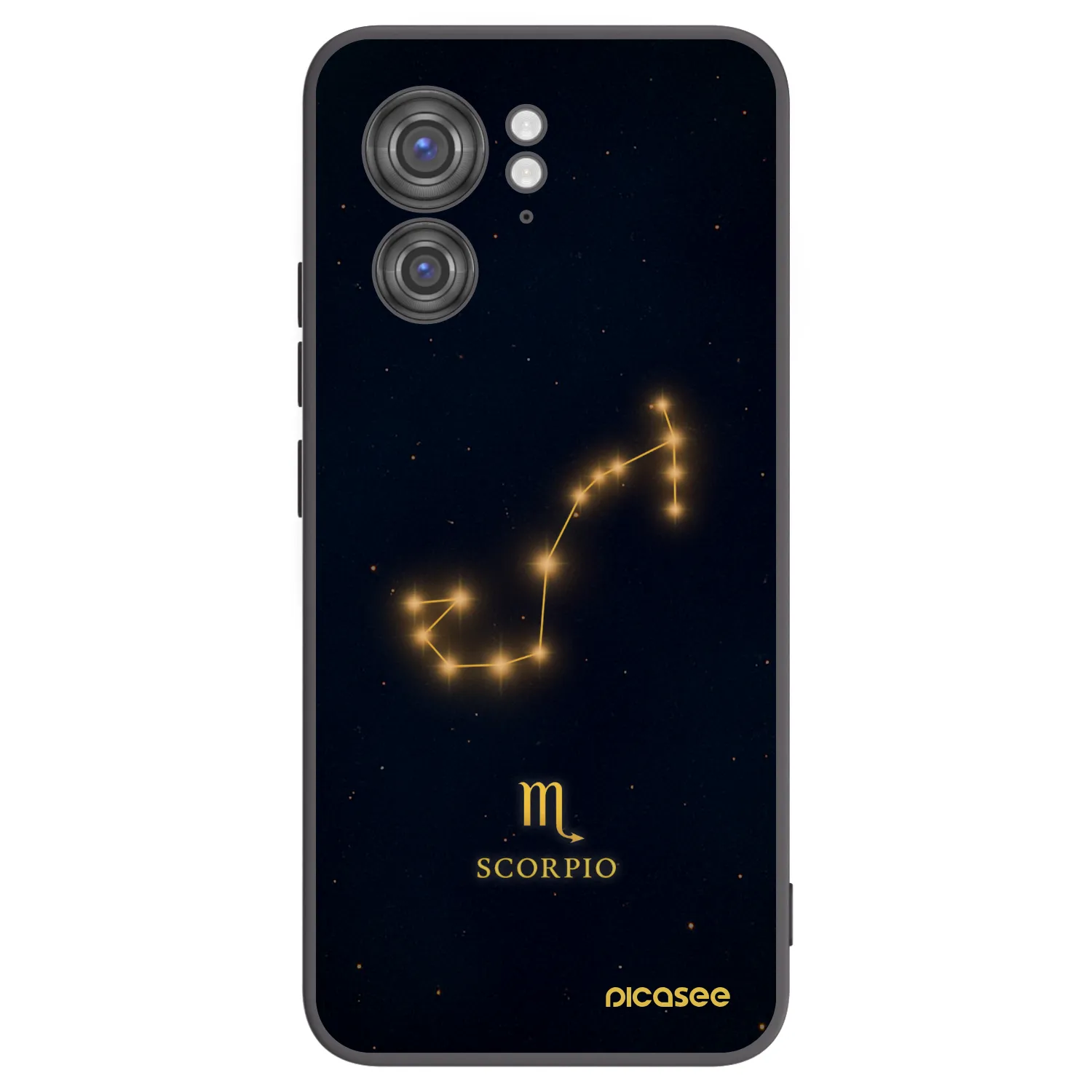 Picasee silikónový čierny obal pre Motorola Edge 40 - SCORPIO