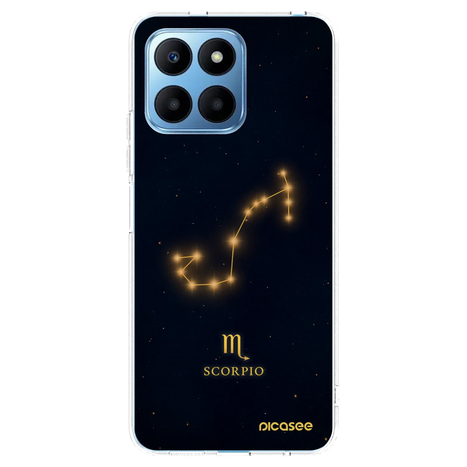 Picasee silikónový prehľadný obal pre Honor 70 Lite - SCORPIO
