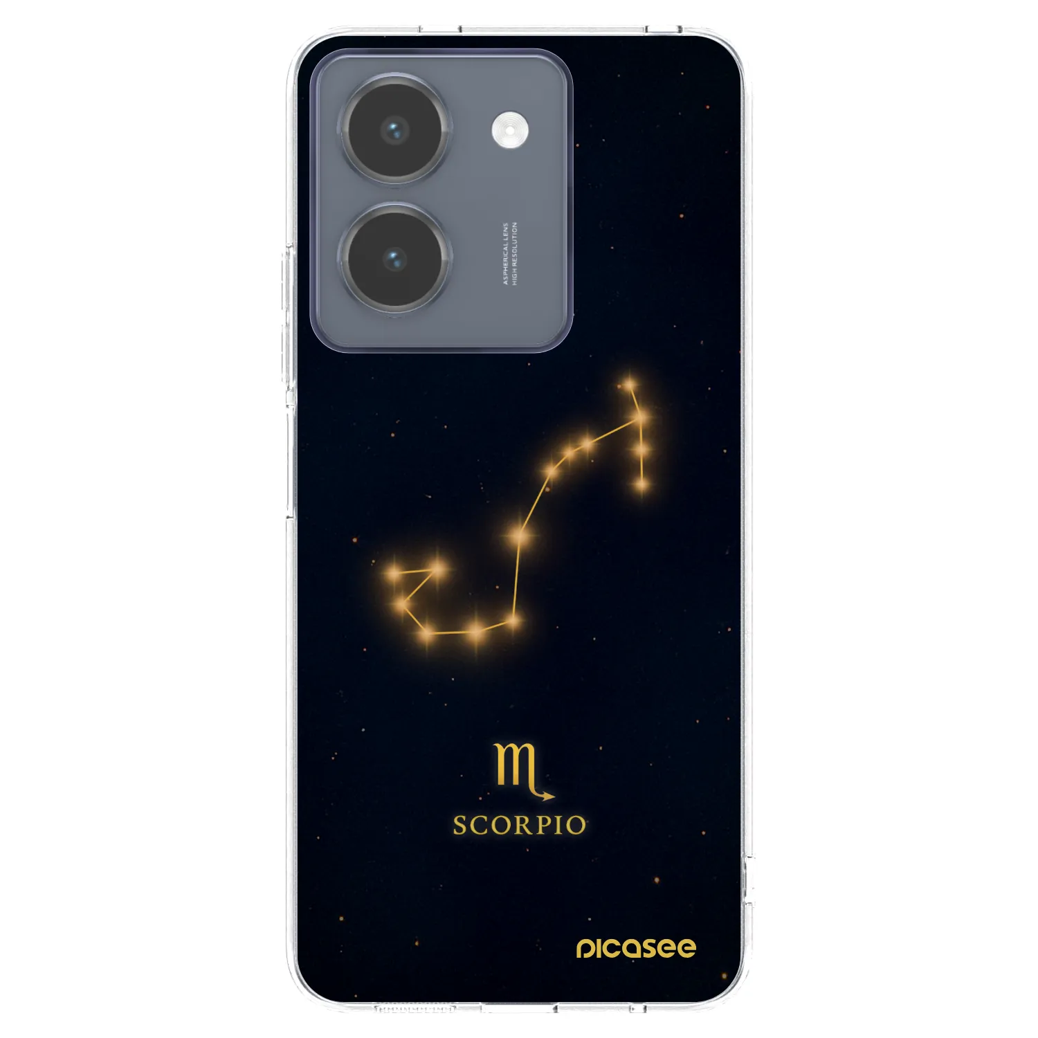 Picasee silikónový prehľadný obal pre Vivo Y36 4G - SCORPIO