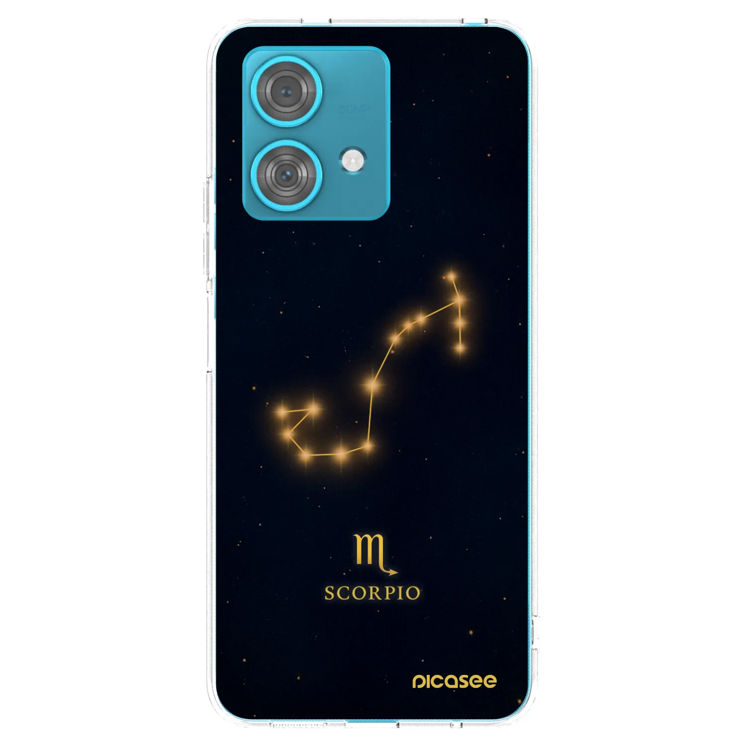 Picasee silikónový prehľadný obal pre Motorola Edge 40 Neo - SCORPIO