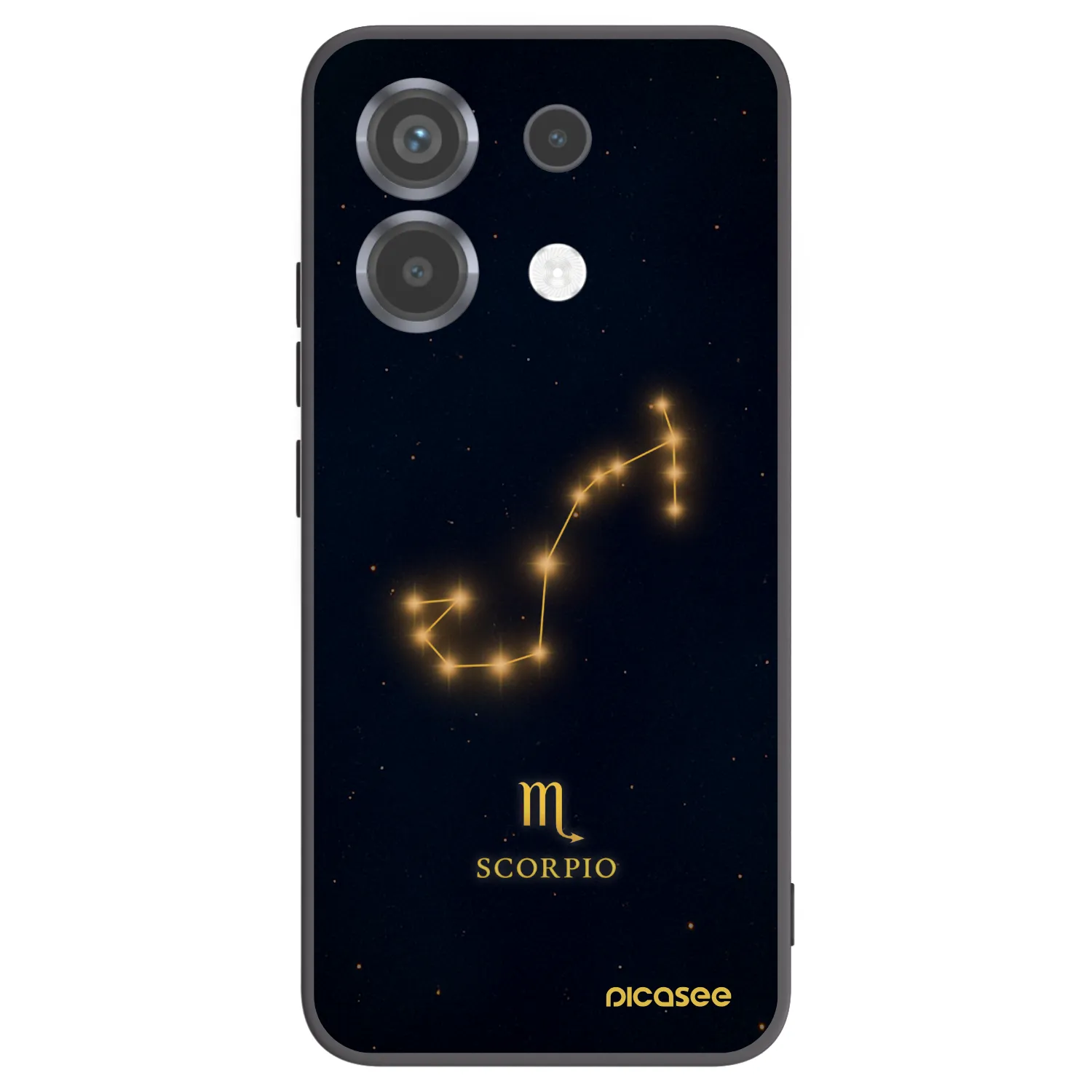 Picasee silikónový čierny obal pre Xiaomi Poco X6 - SCORPIO