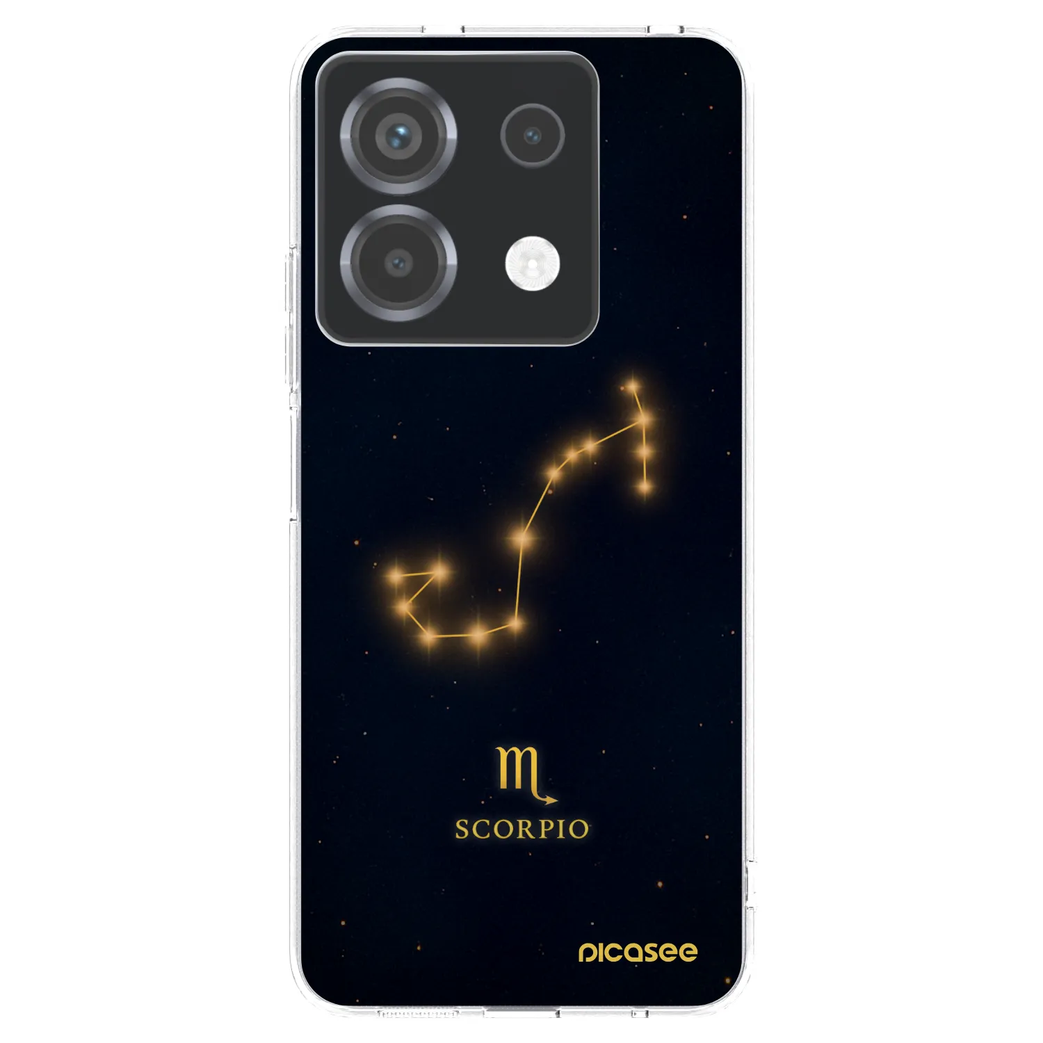 Picasee silikónový prehľadný obal pre Xiaomi Poco X6 - SCORPIO