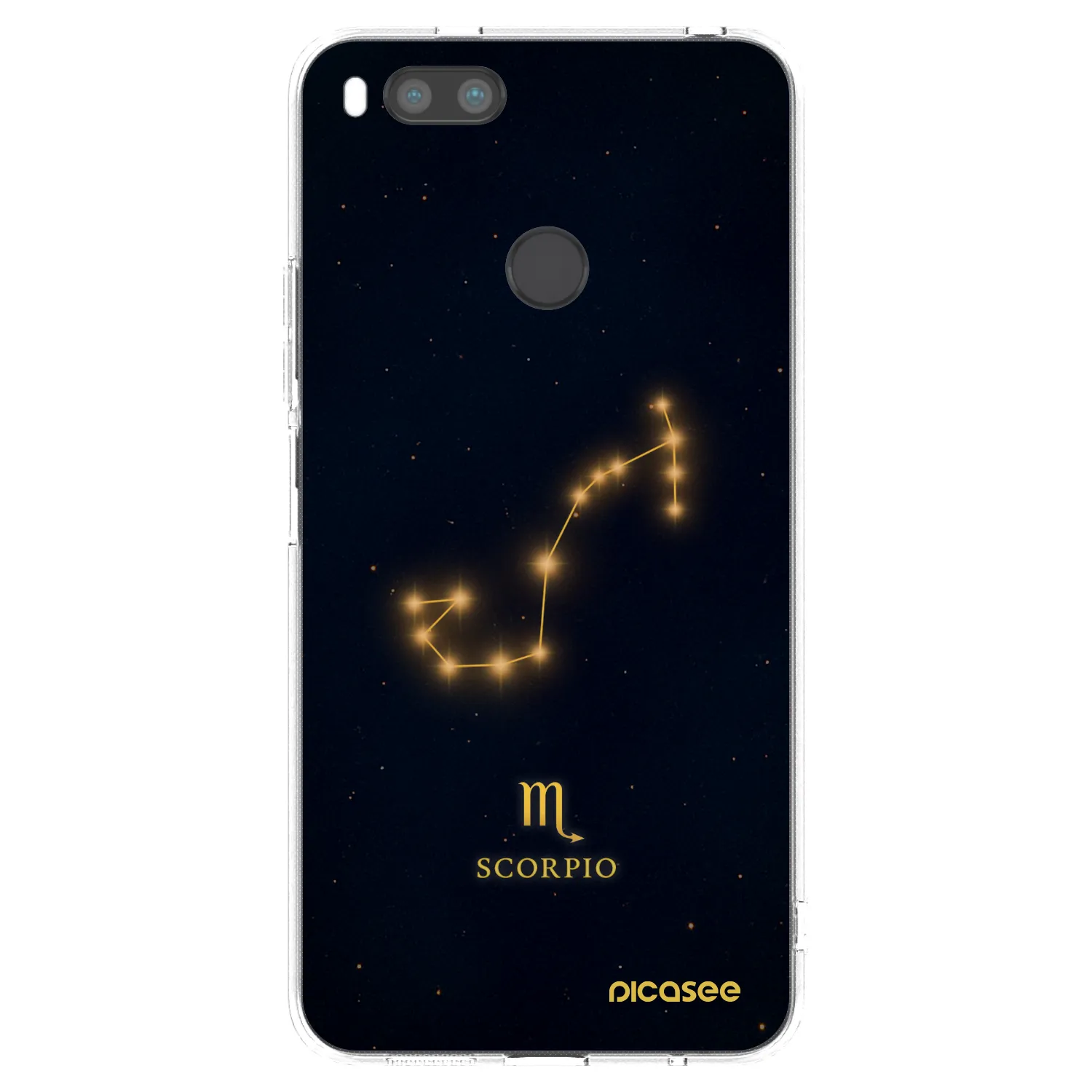 Picasee silikónový prehľadný obal pre Xiaomi Redmi Note 11S 5G - SCORPIO
