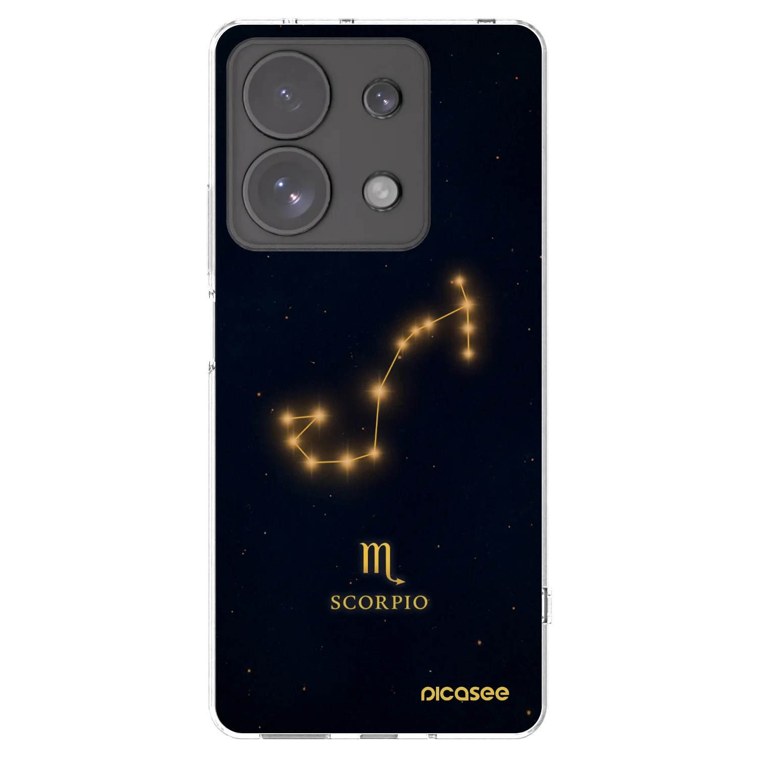 Silikónový prehľadný obal pre Xiaomi Redmi Note 13 Pro 4G - SCORPIO