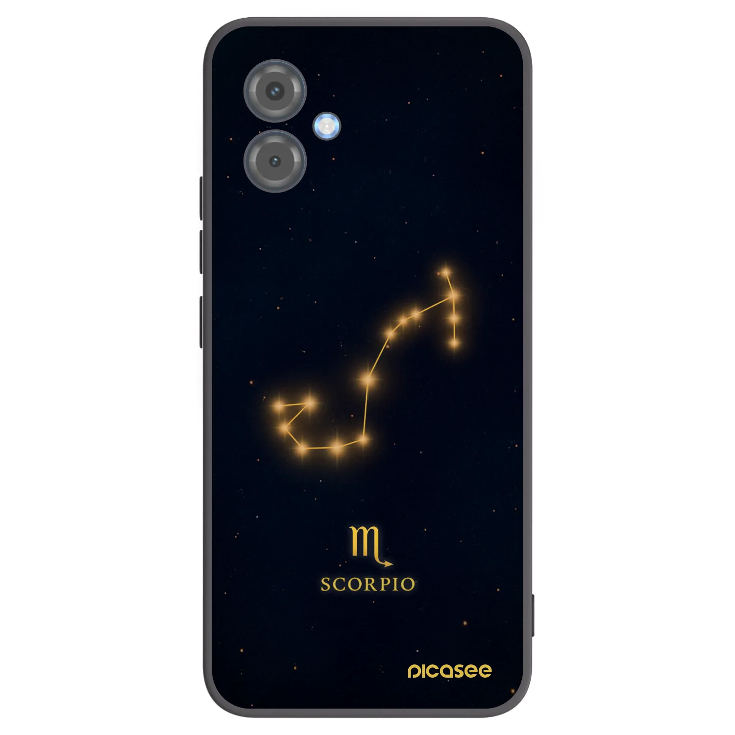 Picasee silikónový čierny obal pre Motorola Moto G14 - SCORPIO