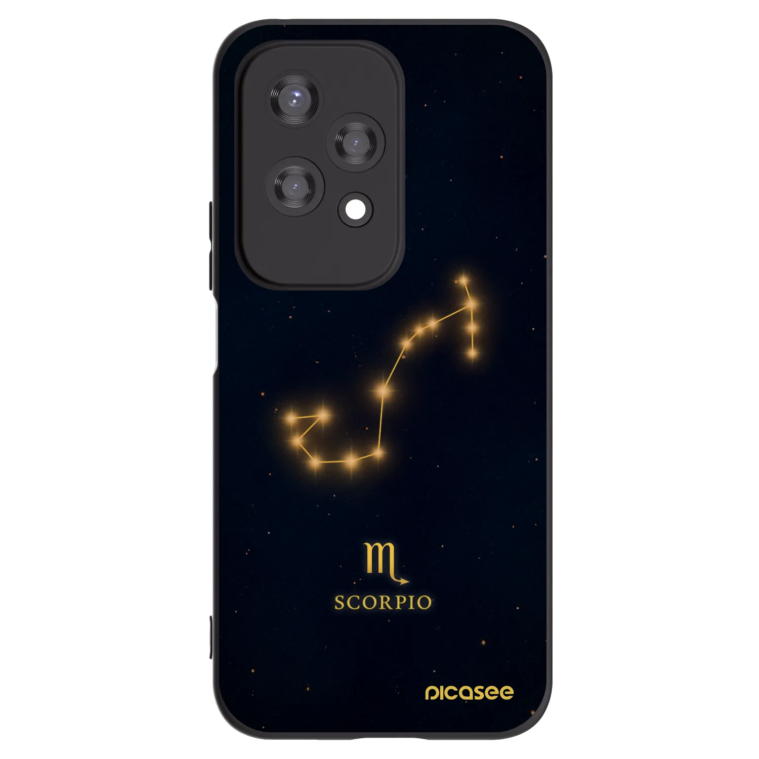 Picasee silikónový čierny obal pre Honor 200 Lite - SCORPIO