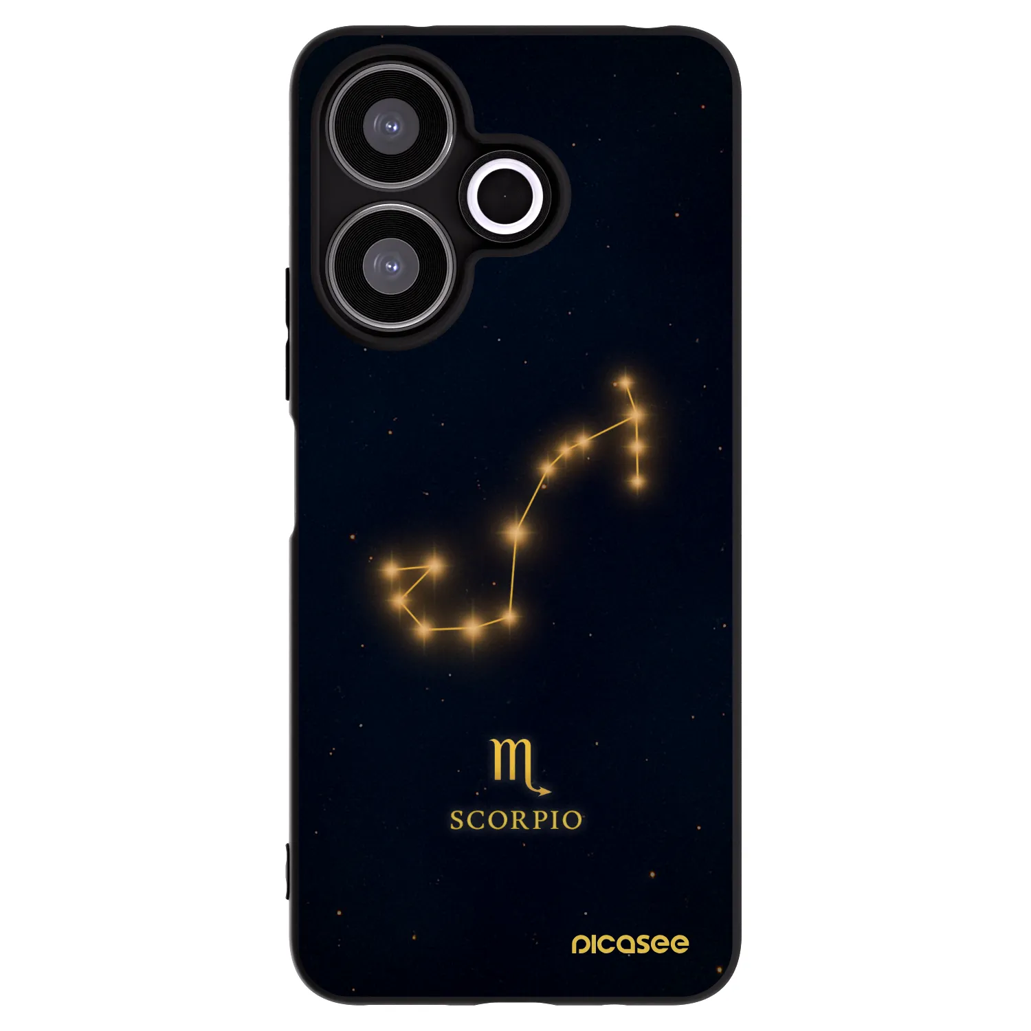 Silikónový čierny obal pre Xiaomi Redmi 13 4G - SCORPIO