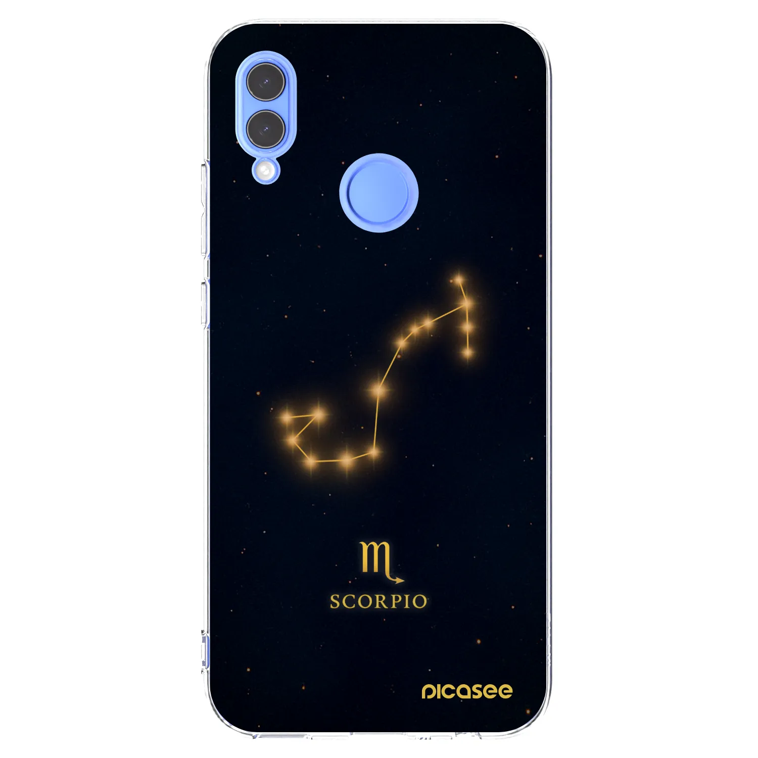 Picasee silikónový prehľadný obal pre Huawei P Smart 2019 - SCORPIO