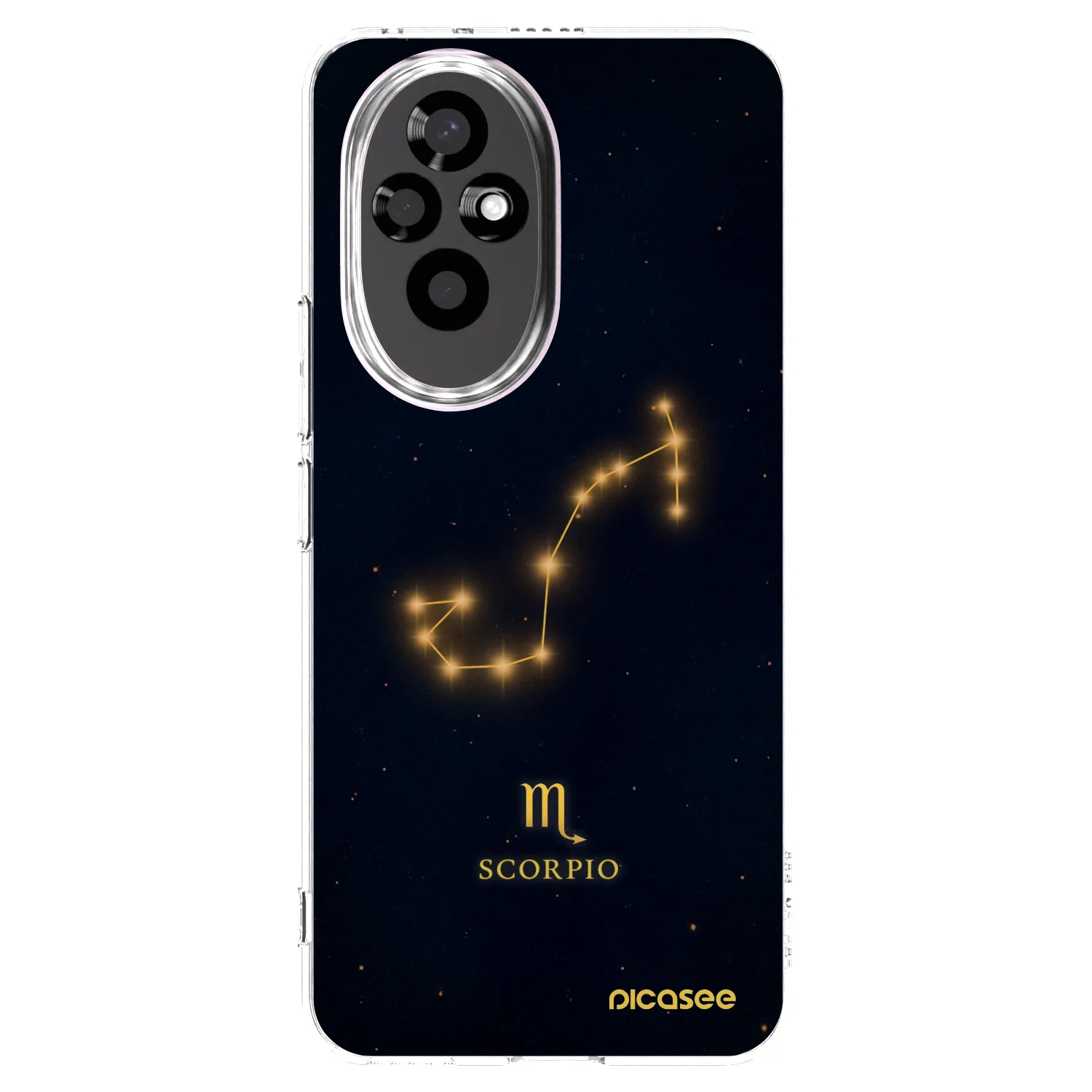 Picasee silikónový prehľadný obal pre Honor 200 Pro 5G - SCORPIO