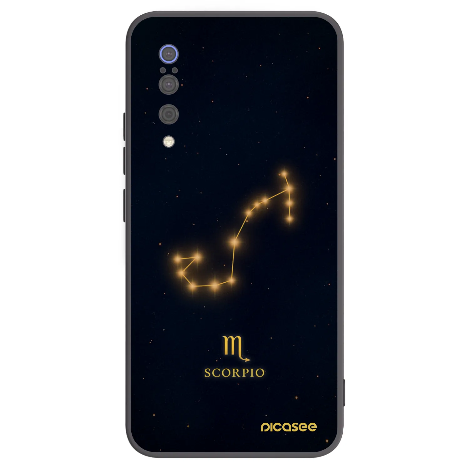 Picasee silikónový čierny obal pre Xiaomi Mi 9 - SCORPIO