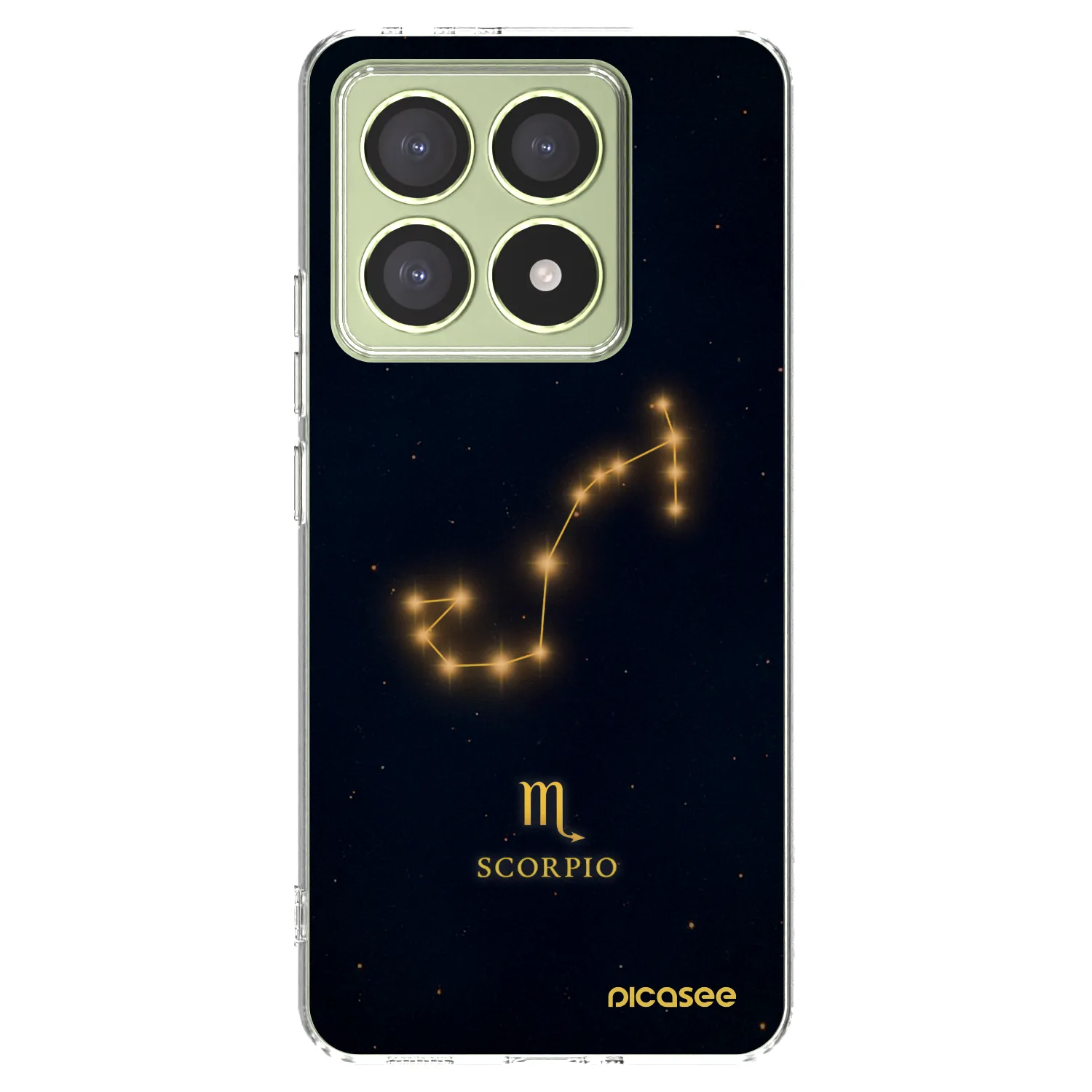 Picasee silikónový prehľadný obal pre Xiaomi 14T - SCORPIO