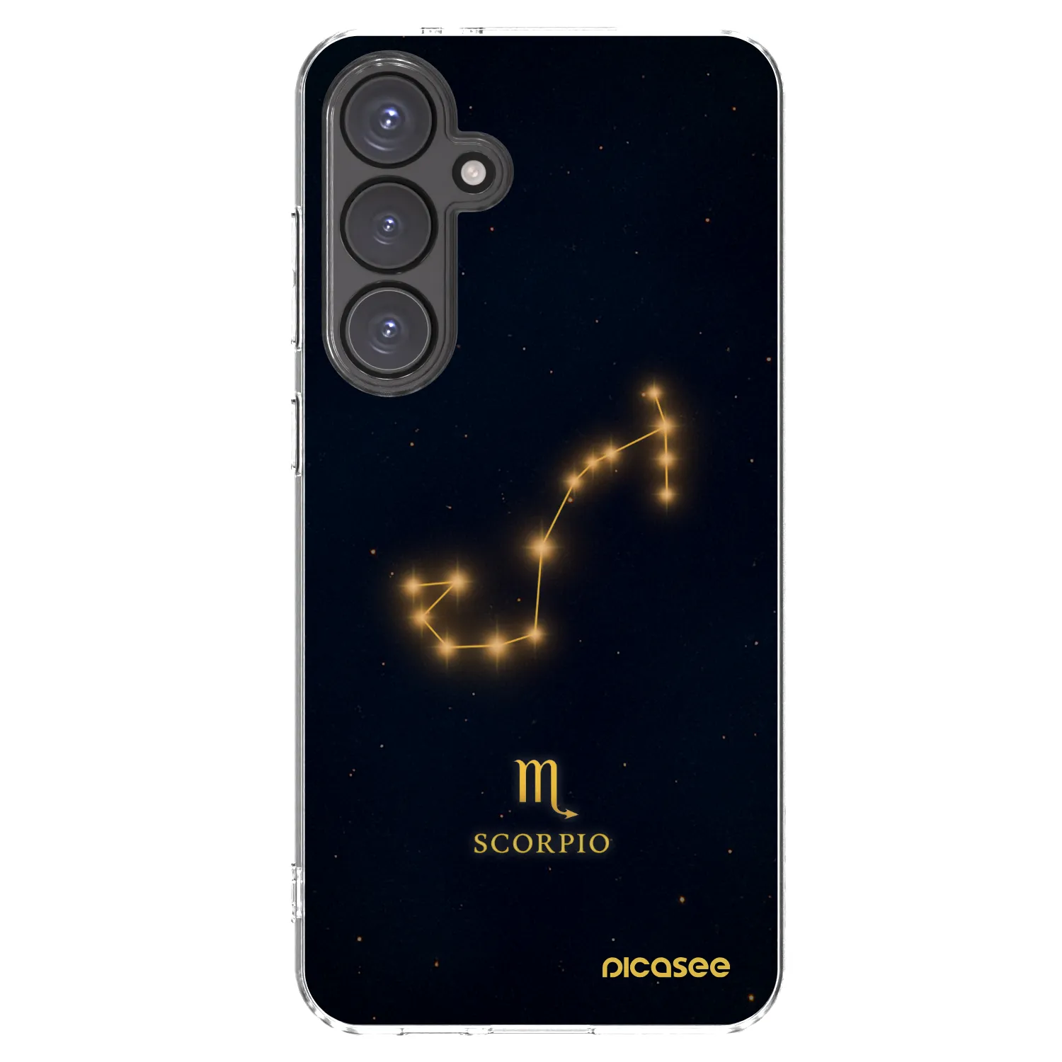 Picasee silikónový prehľadný obal pre Samsung Galaxy S24 FE S721B - SCORPIO