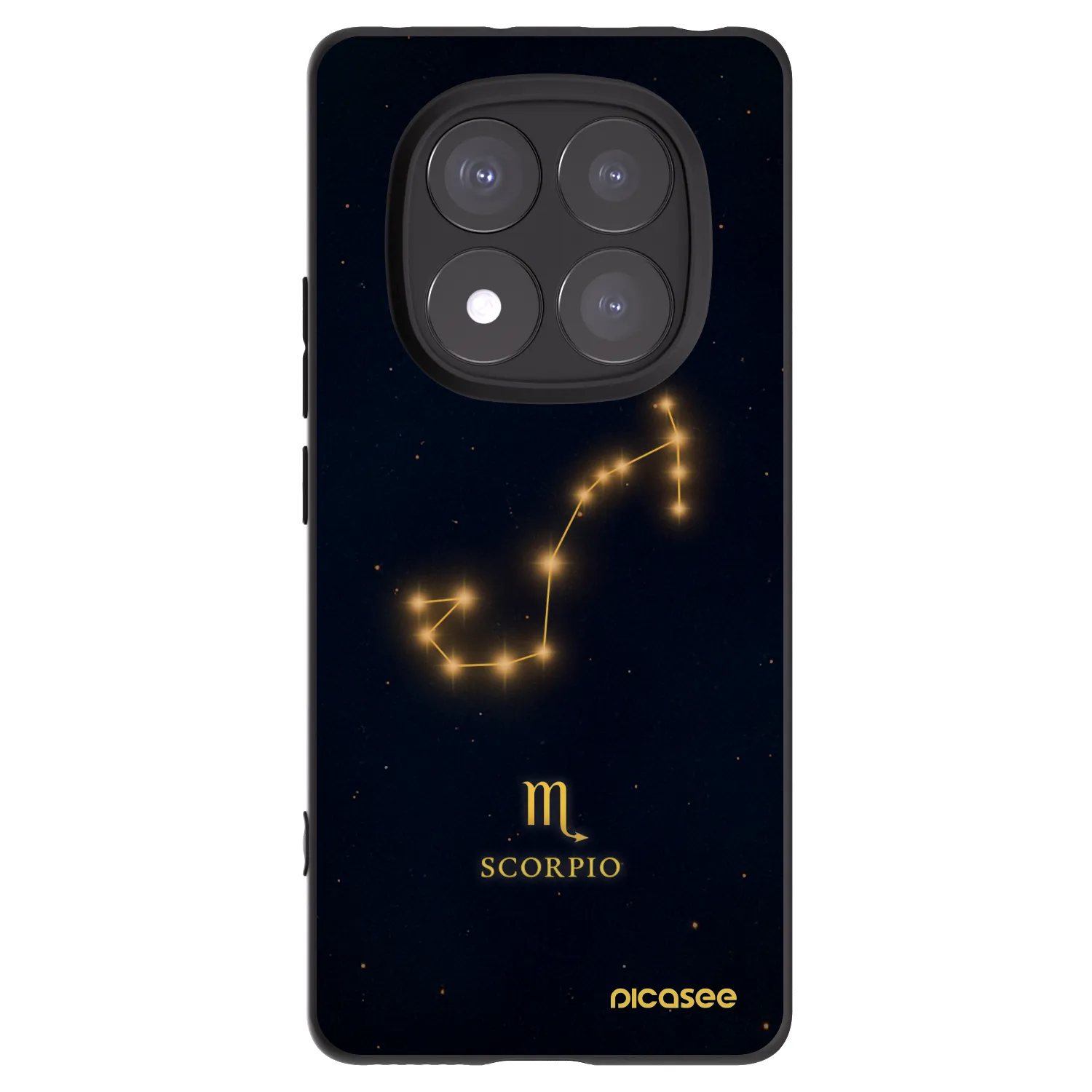 Silikónový čierny obal pre Xiaomi Redmi Note 14 Pro+ 5G - SCORPIO