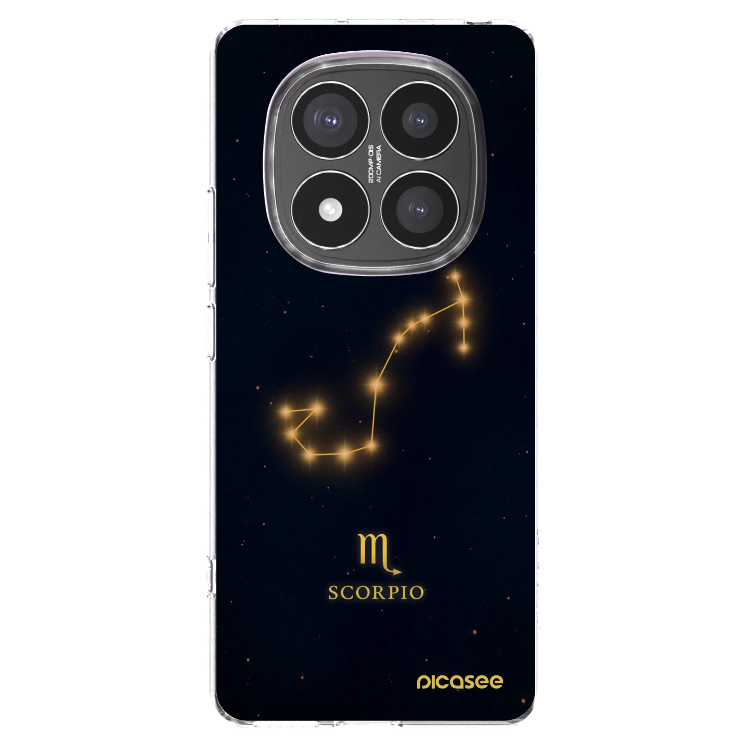 Silikónový prehľadný obal pre Xiaomi Redmi Note 14 Pro+ 5G - SCORPIO