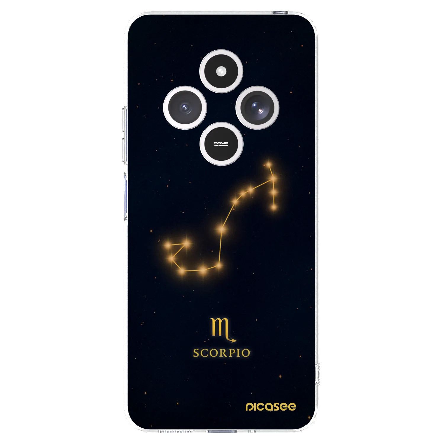 Picasee silikónový prehľadný obal pre Xiaomi Redmi 14C - SCORPIO