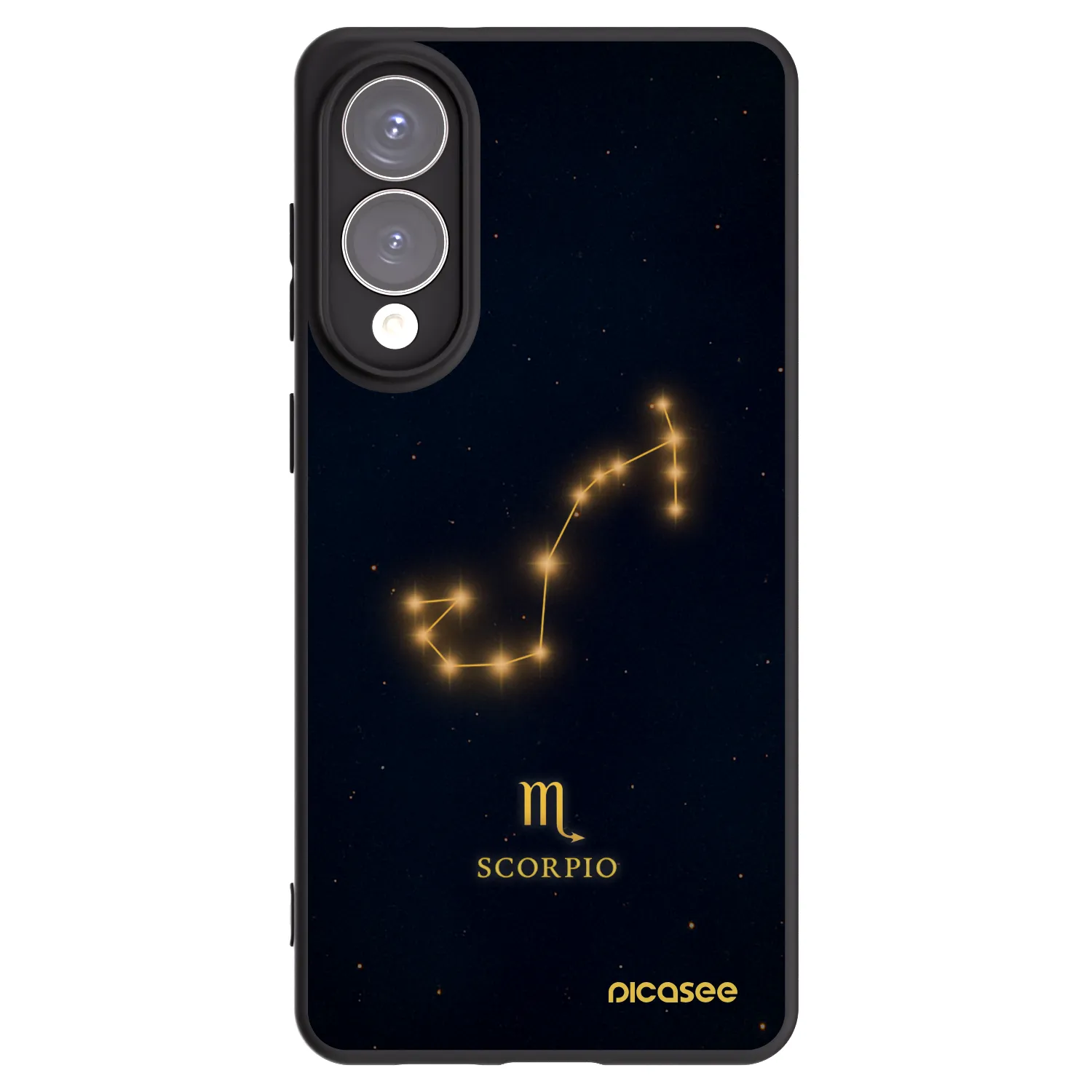 Picasee silikónový čierny obal pre Samsung Galaxy S25 Edge 5G - SCORPIO