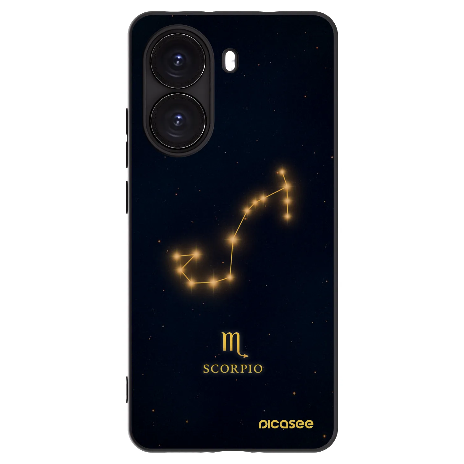Picasee silikónový čierny obal pre Xiaomi Poco X7 Pro 5G - SCORPIO