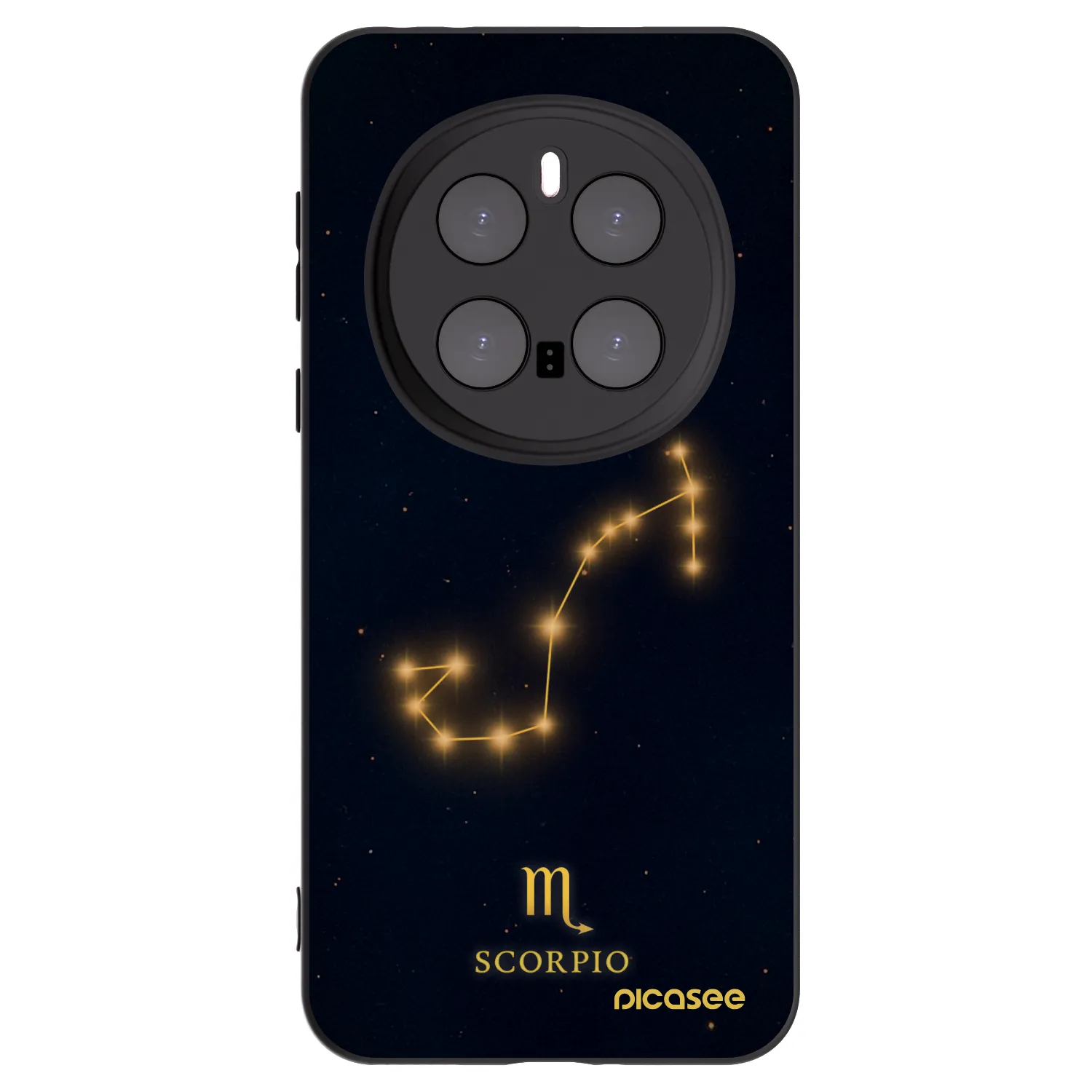 Picasee silikónový čierny obal pre Honor Magic7 Pro 5G - SCORPIO
