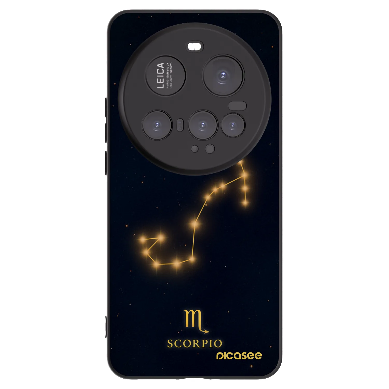 Picasee silikónový čierny obal pre Xiaomi 15 Ultra - SCORPIO