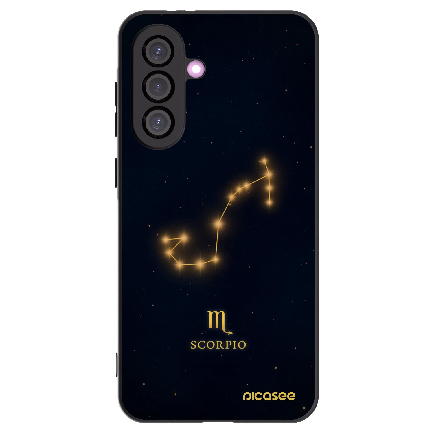 Picasee silikónový čierny obal pre Samsung Galaxy A56 5G A566B - SCORPIO