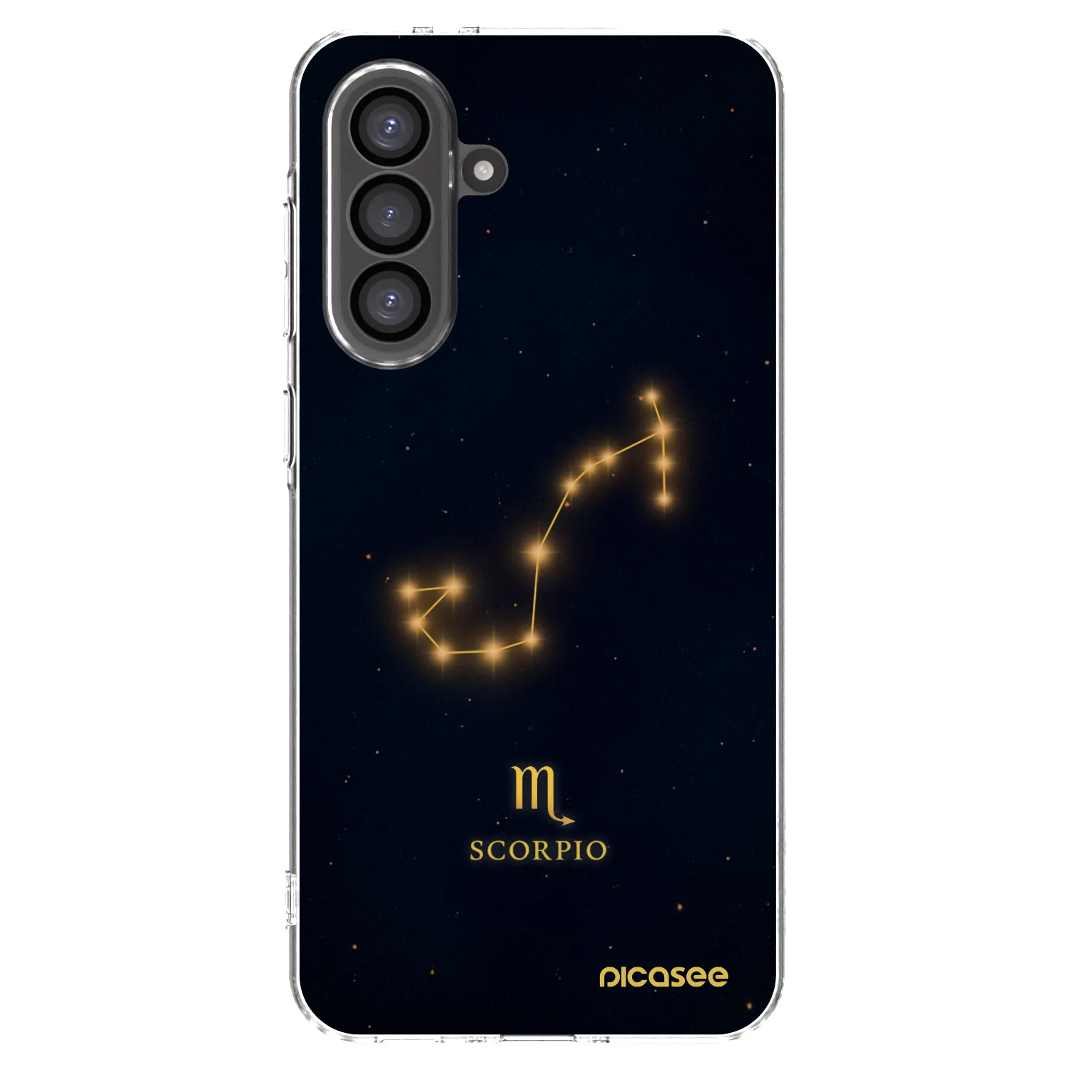 Picasee silikónový prehľadný obal pre Samsung Galaxy A56 5G A566B - SCORPIO