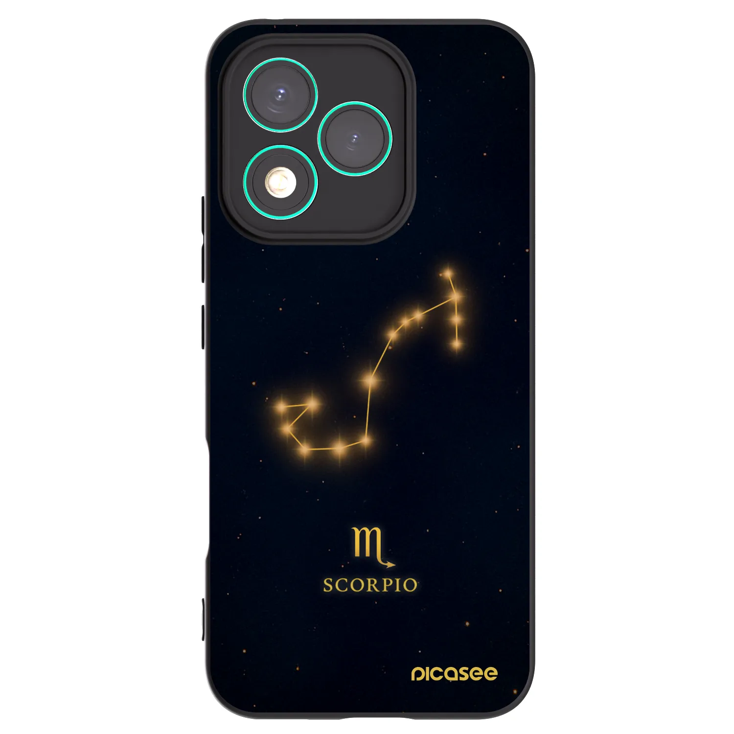 Picasee silikónový čierny obal pre Honor 400 Lite 5G - SCORPIO