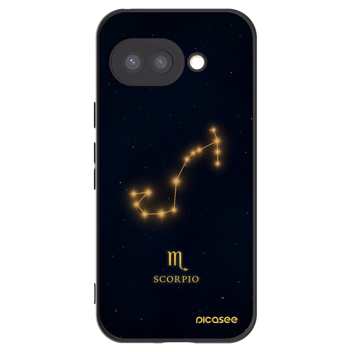 Picasee silikónový čierny obal pre Google Pixel 9a - SCORPIO