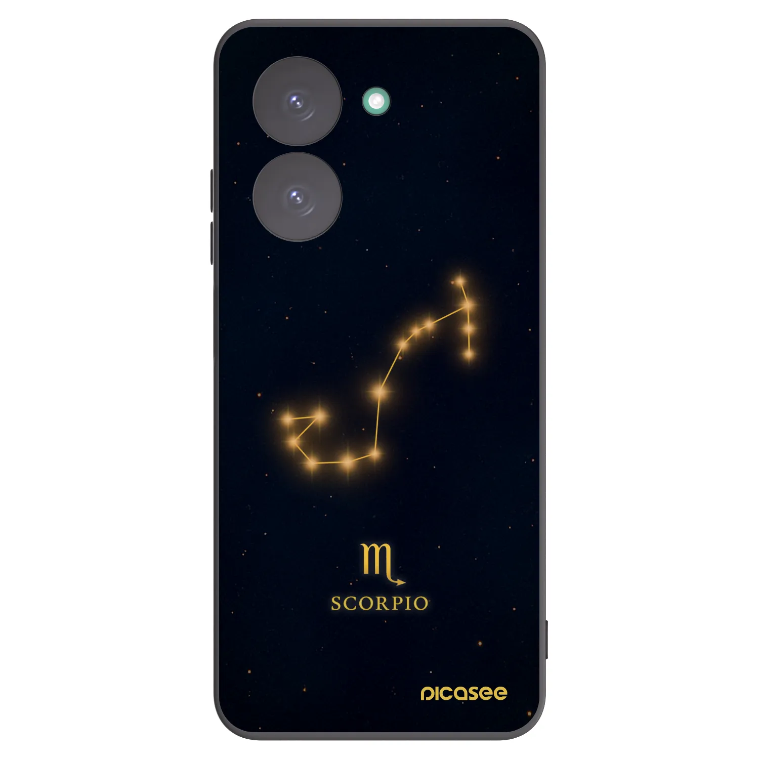 Picasee silikónový čierny obal pre Xiaomi Redmi A5 - SCORPIO