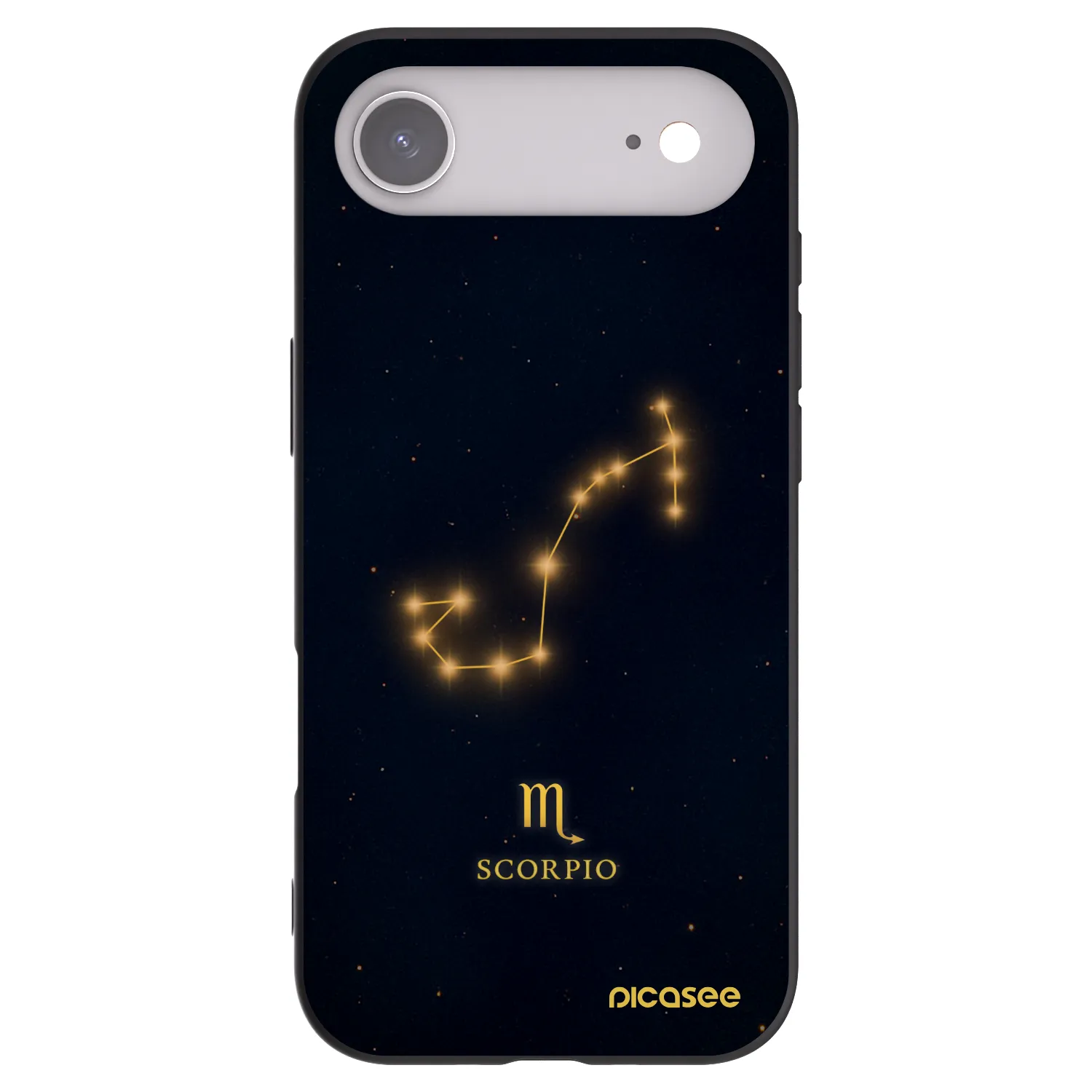 Picasee silikónový čierny obal pre Apple iPhone Air - SCORPIO