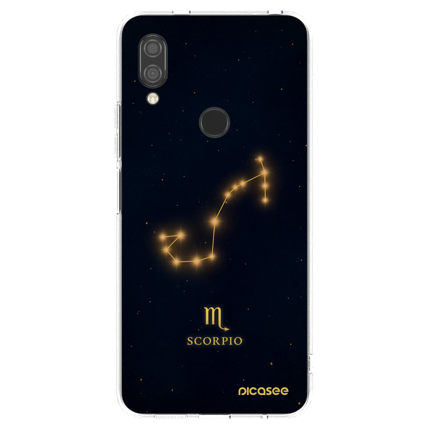 Picasee silikónový prehľadný obal pre Xiaomi Redmi 7 - SCORPIO
