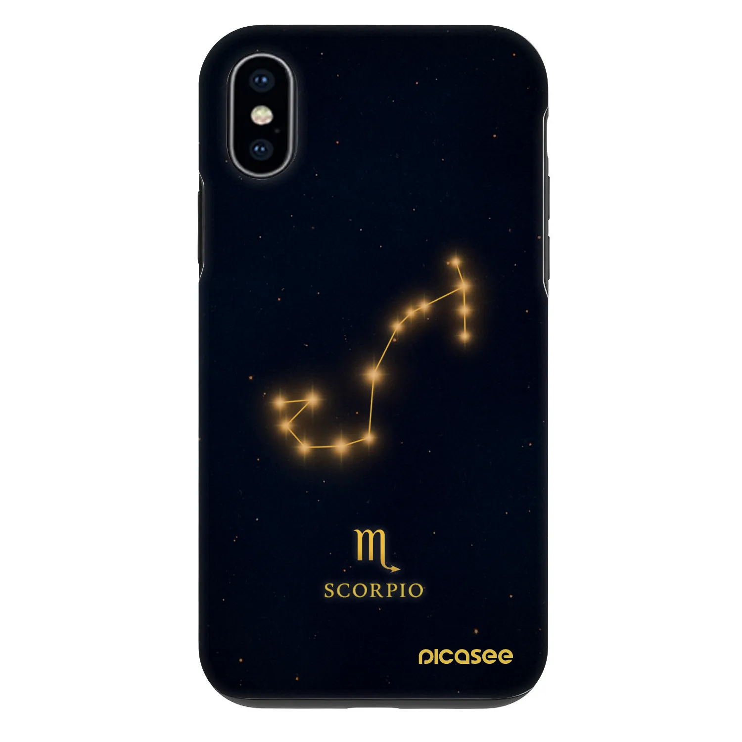 Picasee Fashion Case pre Apple iPhone X/XS - SCORPIO