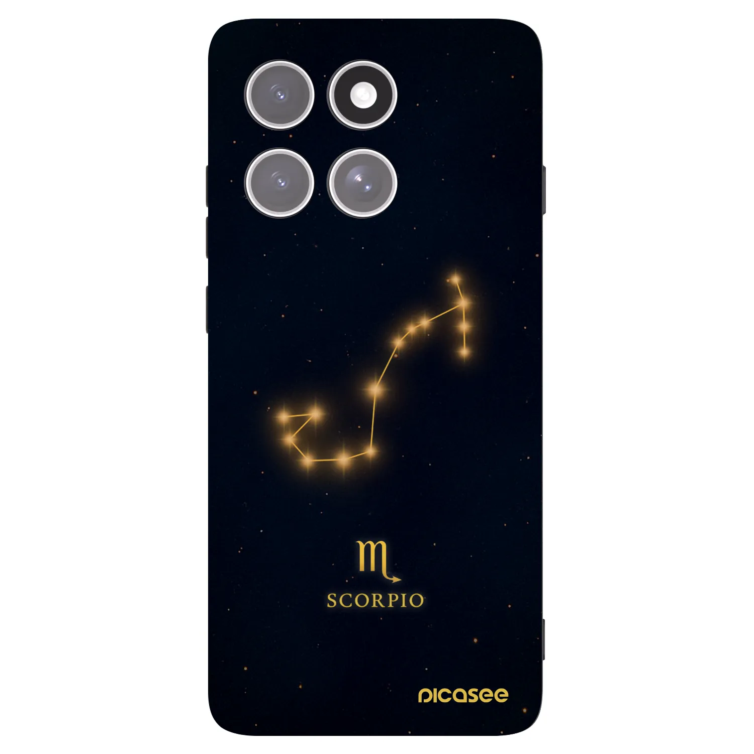 Picasee silikónový čierny obal pre Motorola Edge 60 Pro - SCORPIO