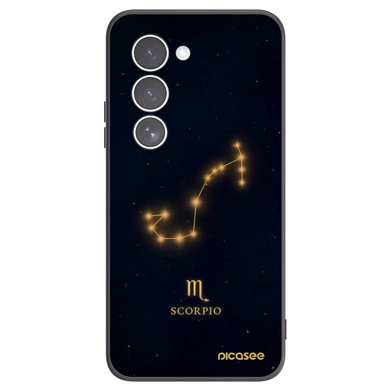 Picasee silikónový čierny obal pre Xiaomi Redmi 15 5G - SCORPIO