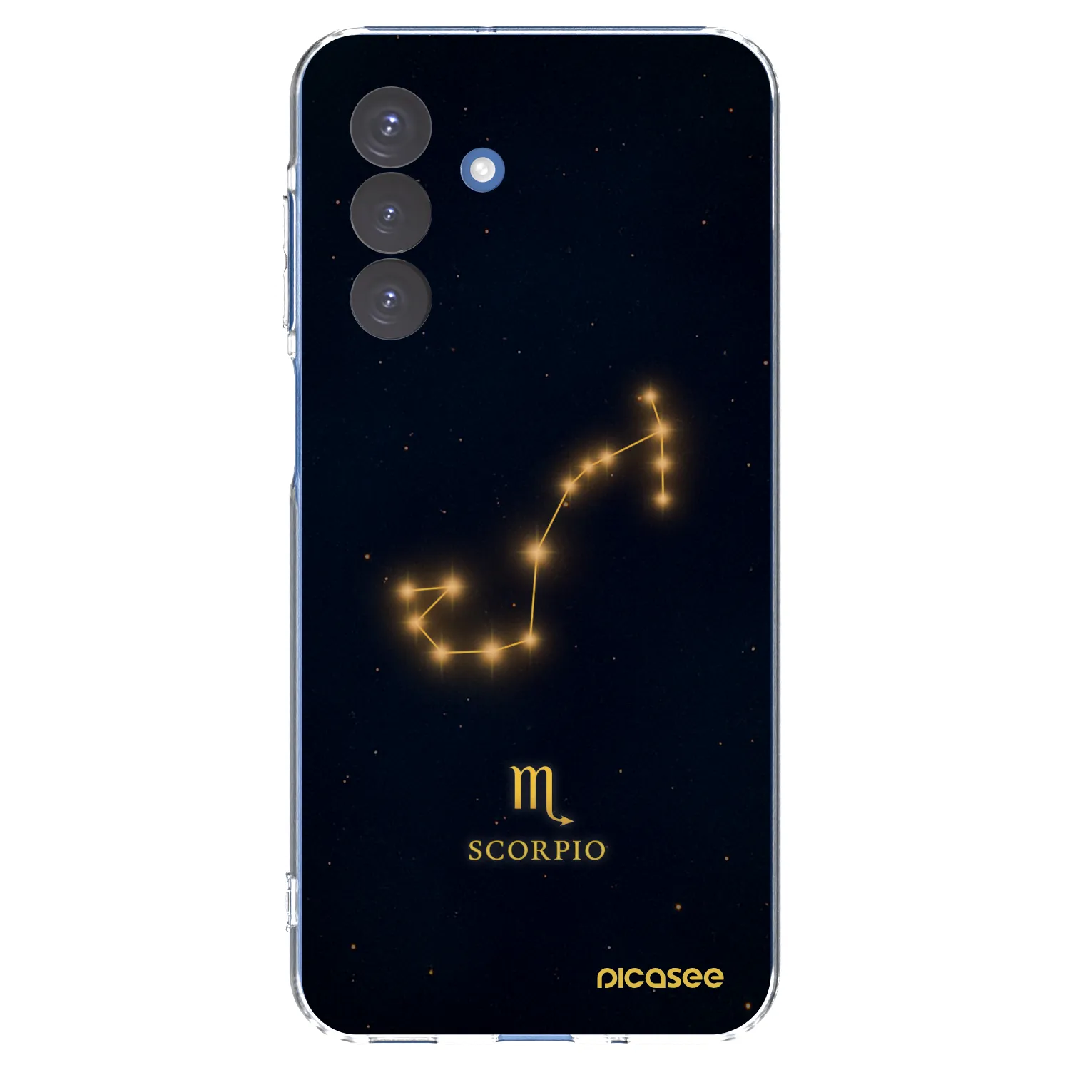 Picasee silikónový prehľadný obal pre Samsung Galaxy A17 5G - SCORPIO