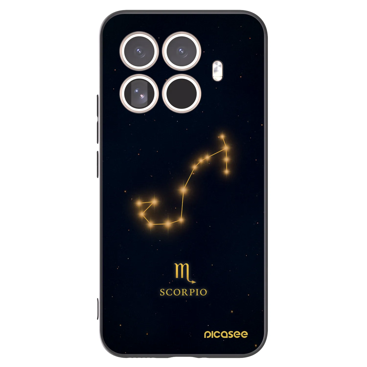 Picasee silikónový čierny obal pre Xiaomi 15T Pro - SCORPIO