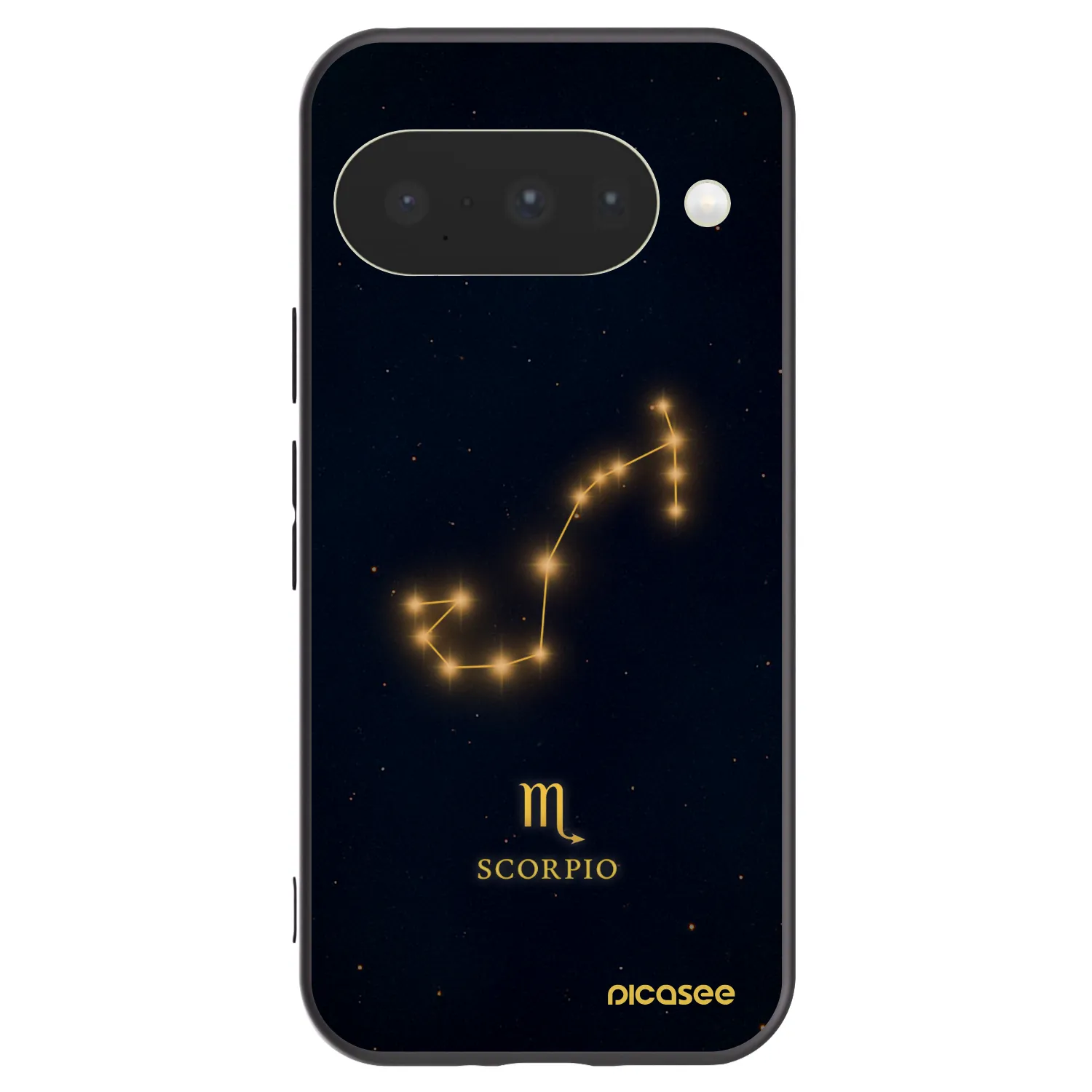 Picasee silikónový čierny obal pre Google Pixel 10 - SCORPIO