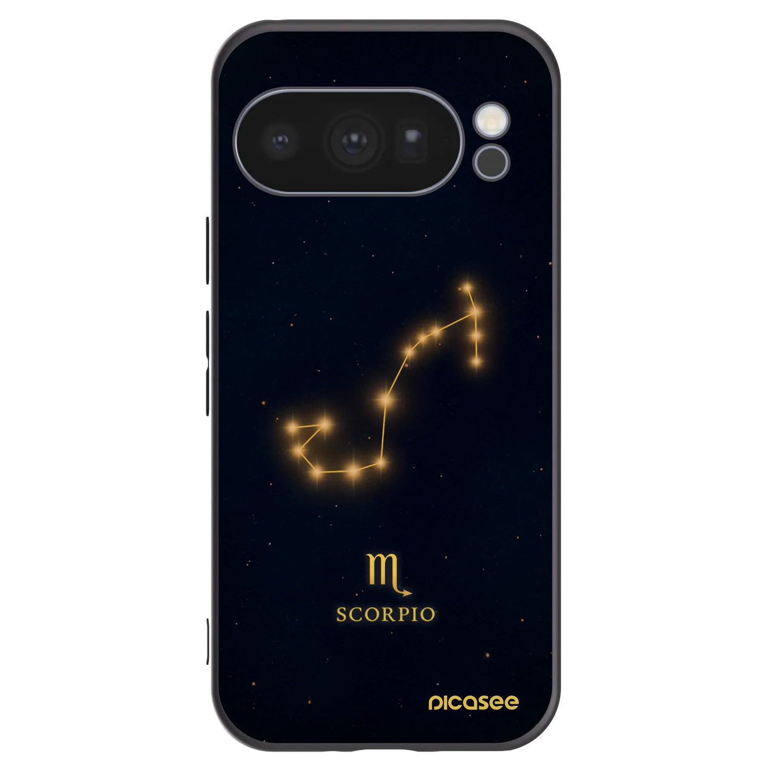 Picasee silikónový čierny obal pre Google Pixel 10 Pro - SCORPIO