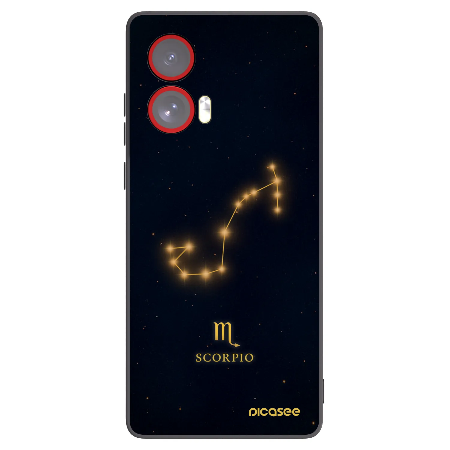 Silikónový čierny obal pre Motorola Edge 50 Fusion - SCORPIO