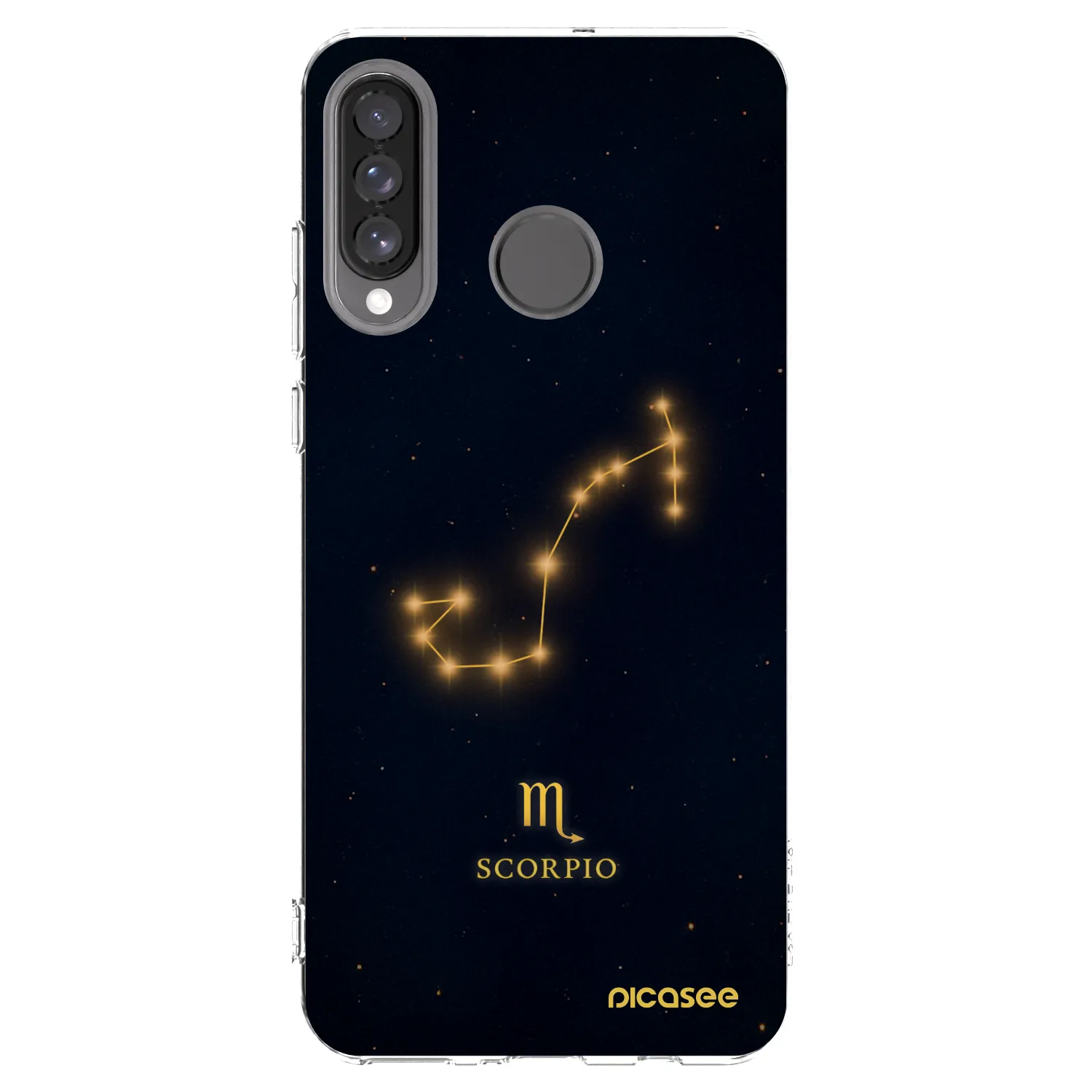 Picasee silikónový prehľadný obal pre Huawei P30 Lite - SCORPIO