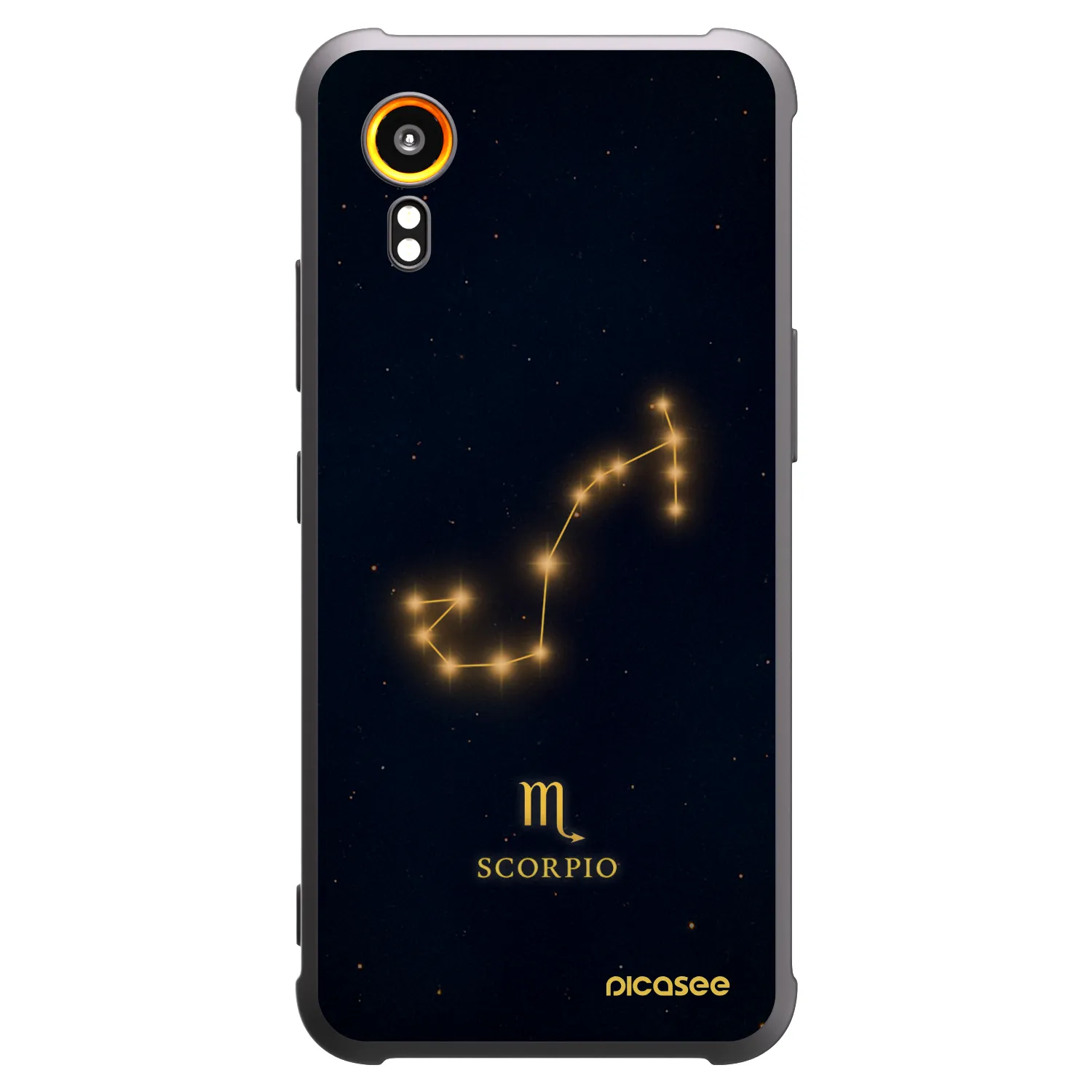 Picasee silikónový čierny obal pre Samsung Galaxy Xcover 7 - SCORPIO