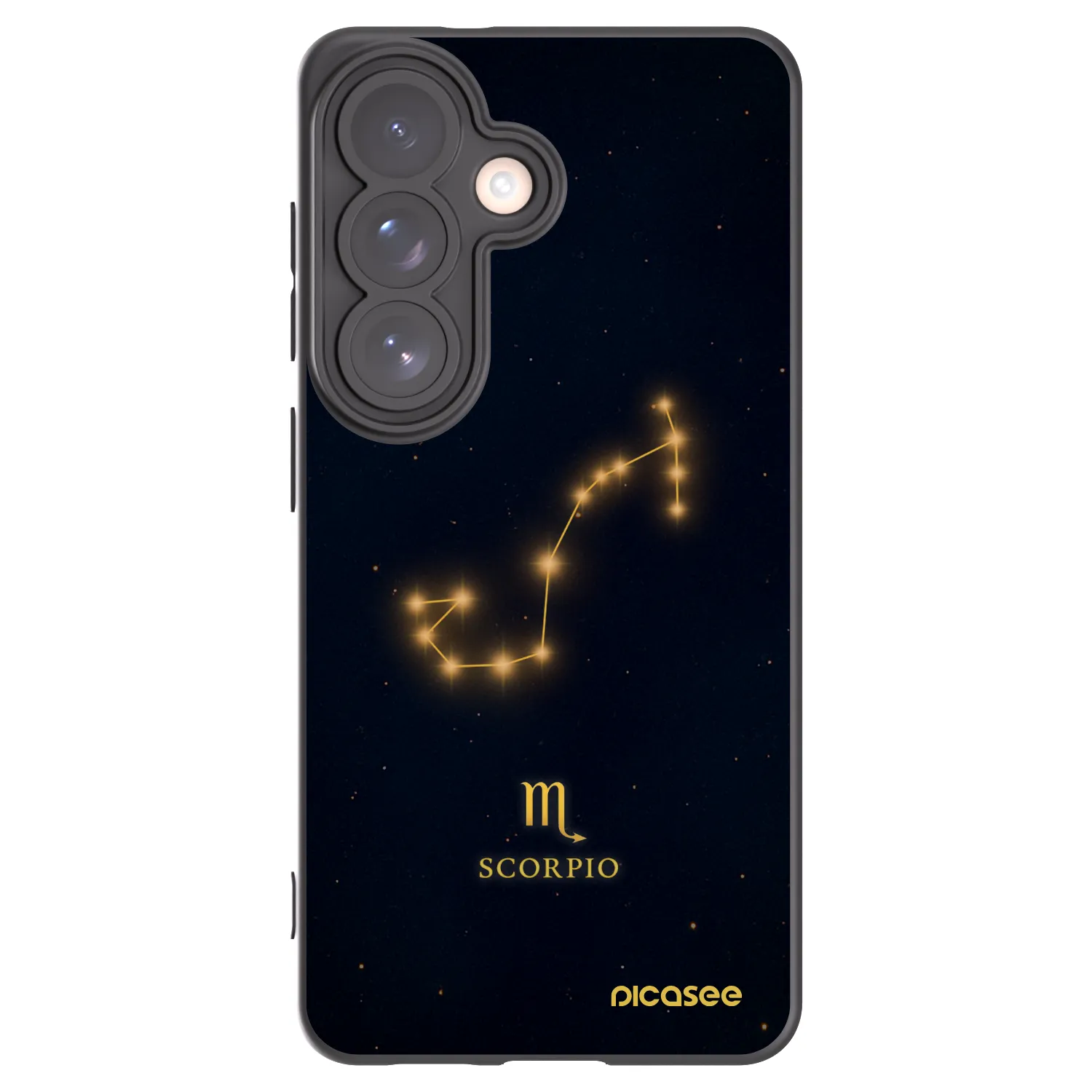 Picasee silikónový čierny obal pre Samsung Galaxy S26 - SCORPIO