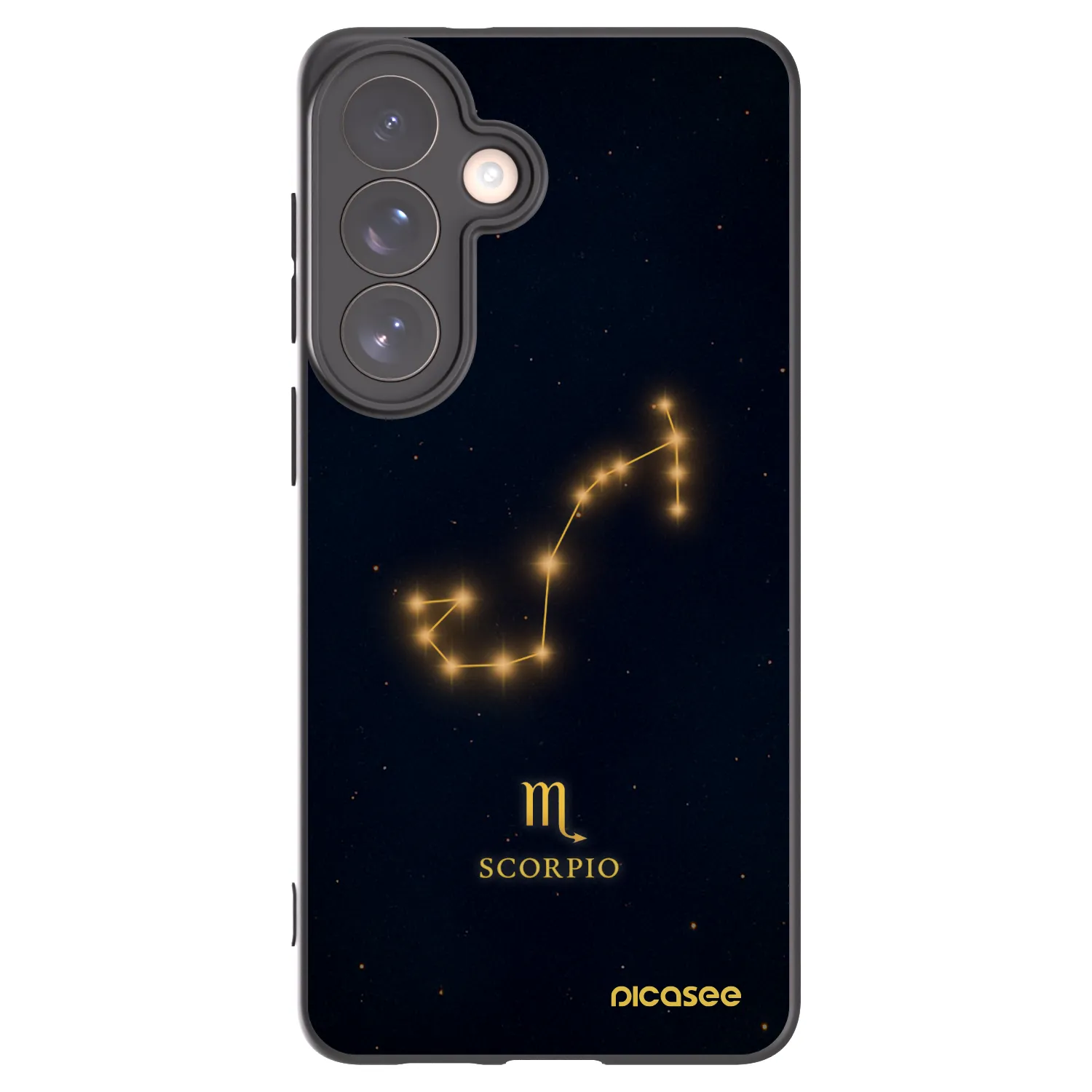 Picasee silikónový čierny obal pre Samsung Galaxy S26+ - SCORPIO