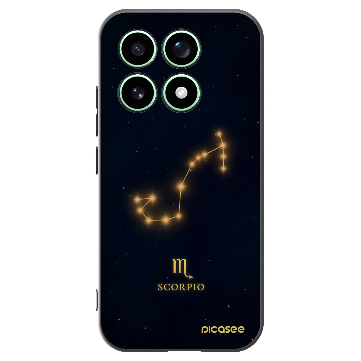 Picasee silikónový čierny obal pre Xiaomi 17 - SCORPIO